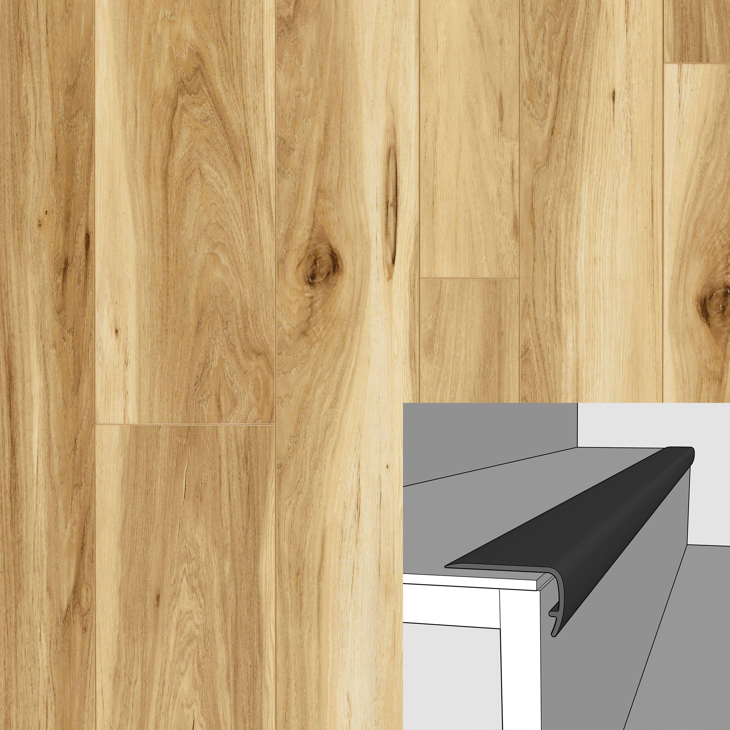 David Glen 94in. Vinyl Overlapping Stair Nose