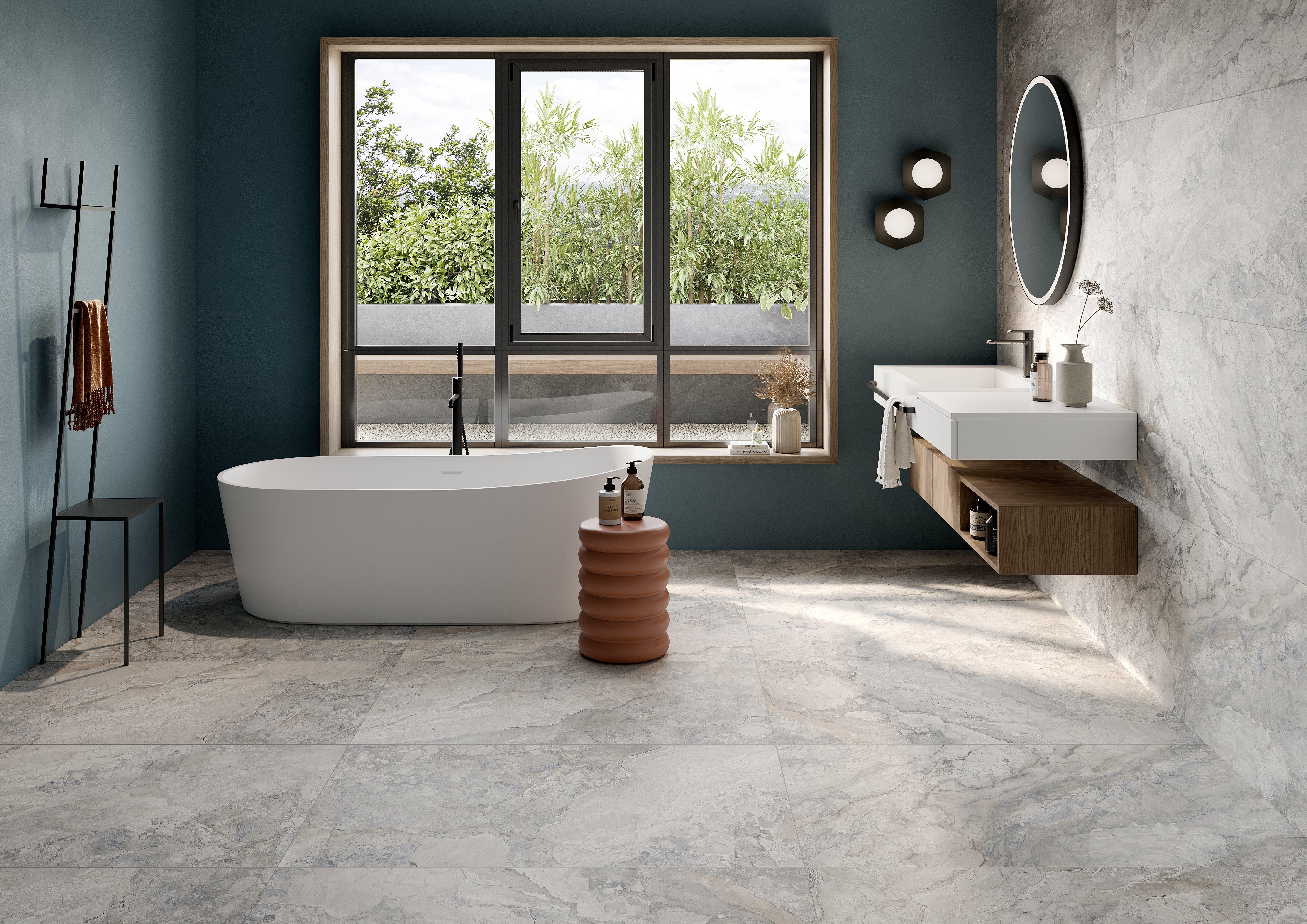 Belmont Gray Matte Porcelain Tile