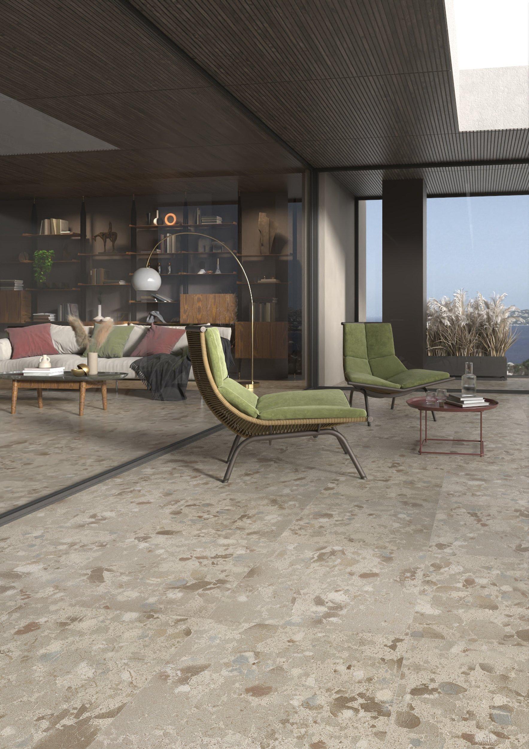 De Rossi Beige Porcelain Tile