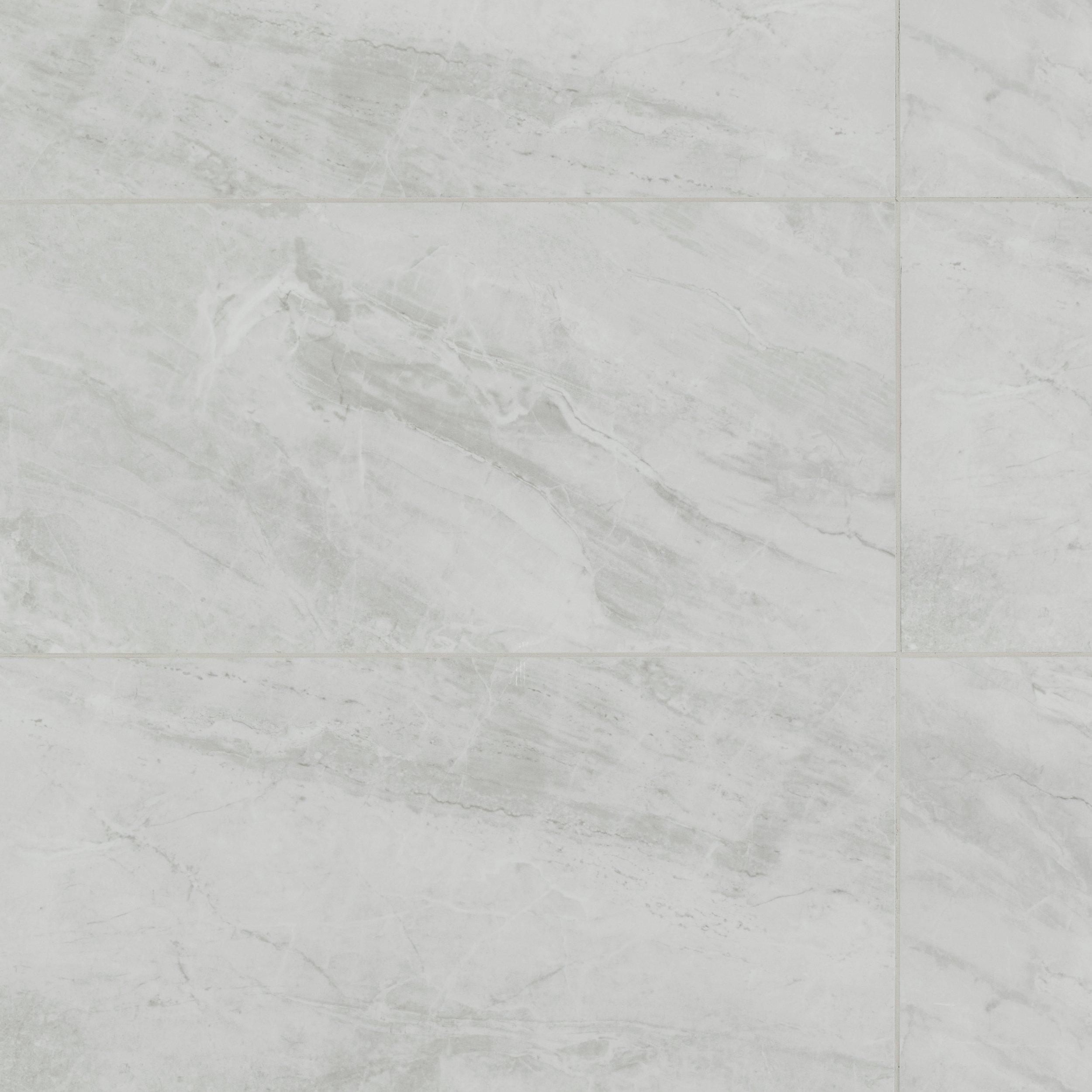 Sistene White Polished Porcelain Tile | Floor and Decor