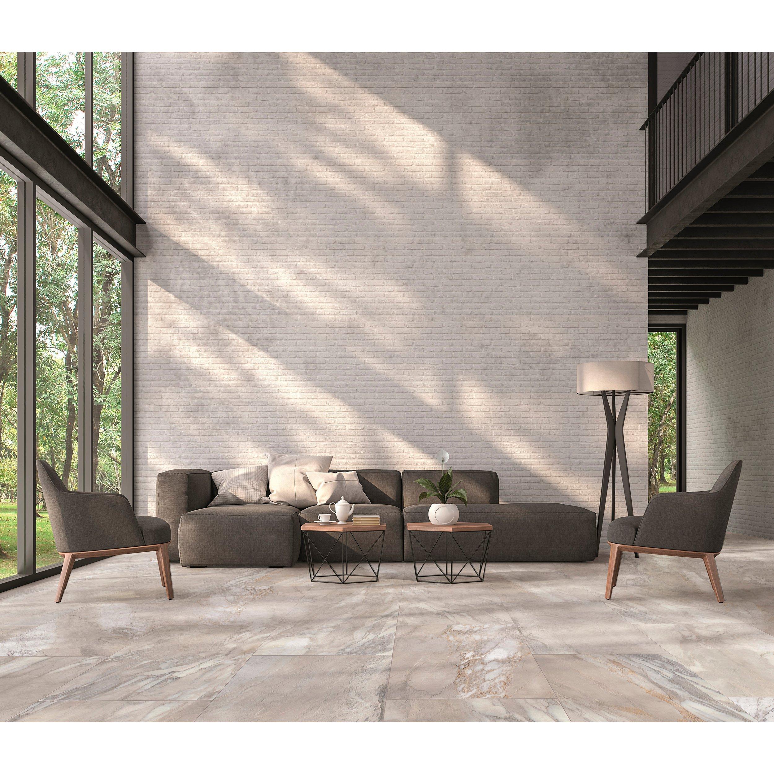 Amara Taupe Porcelain Tile