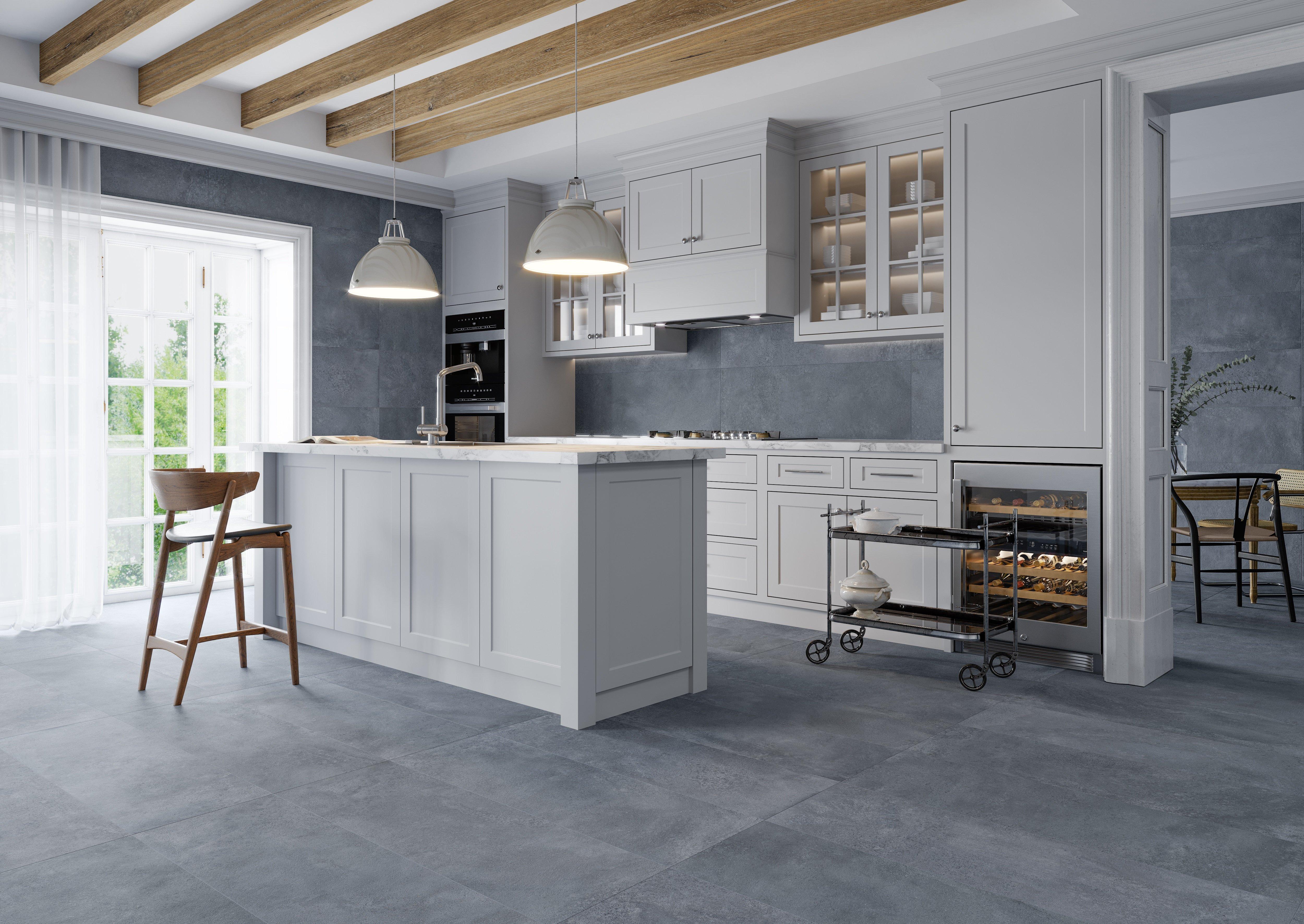 Meridean Blue Porcelain Tile