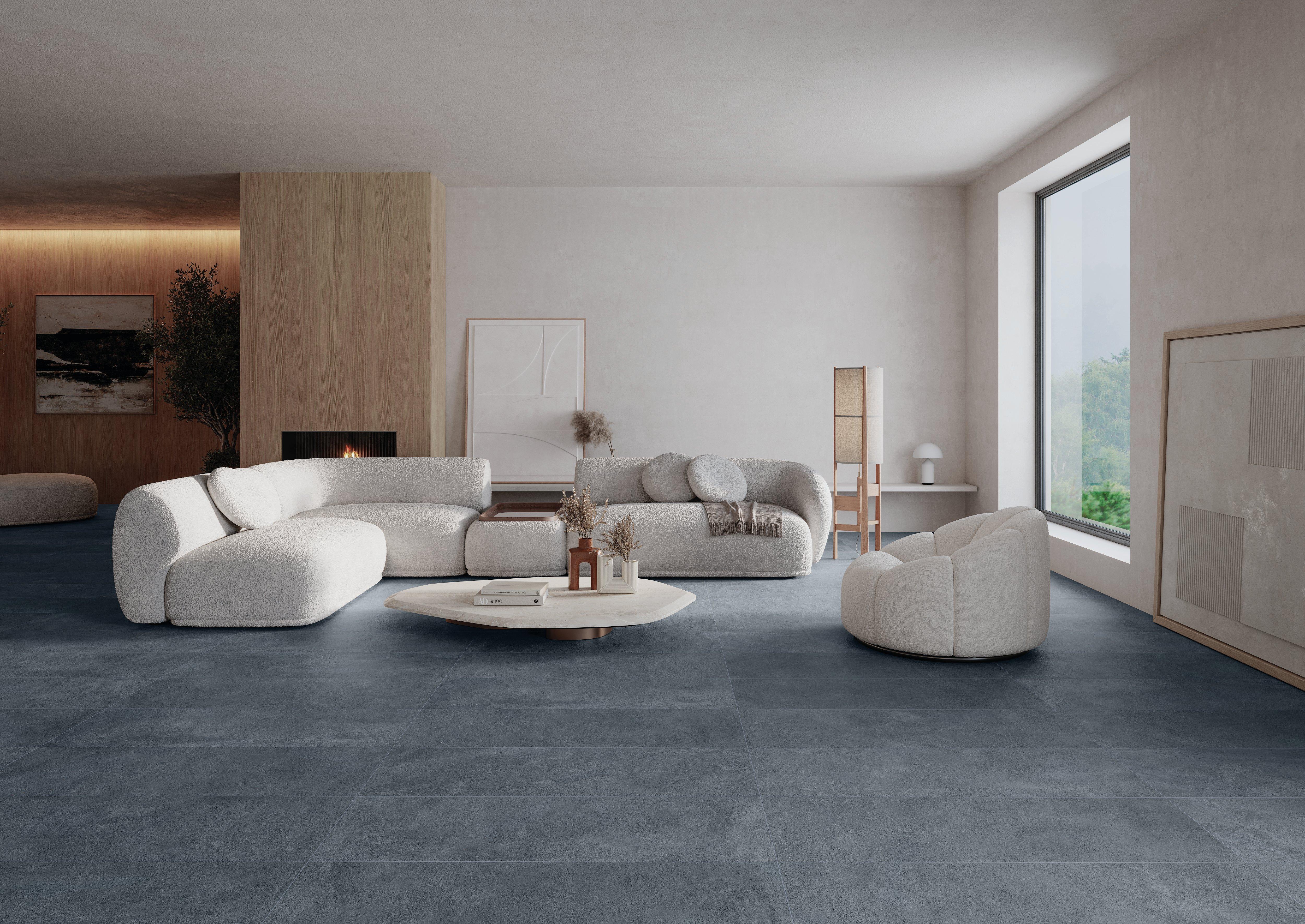 Meridean Blue Porcelain Tile