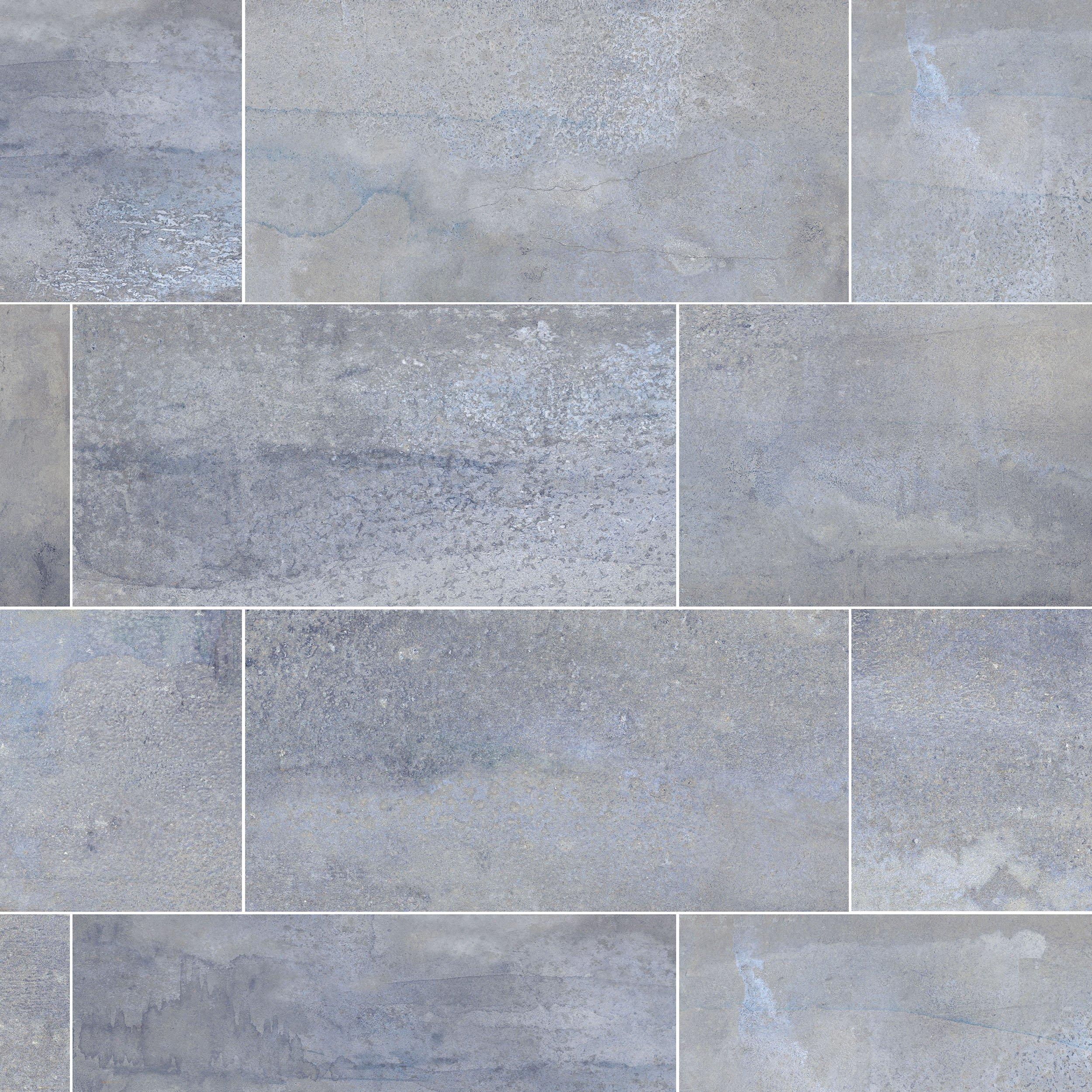 Biscayne Blue Porcelain Tile Floor And Decor 