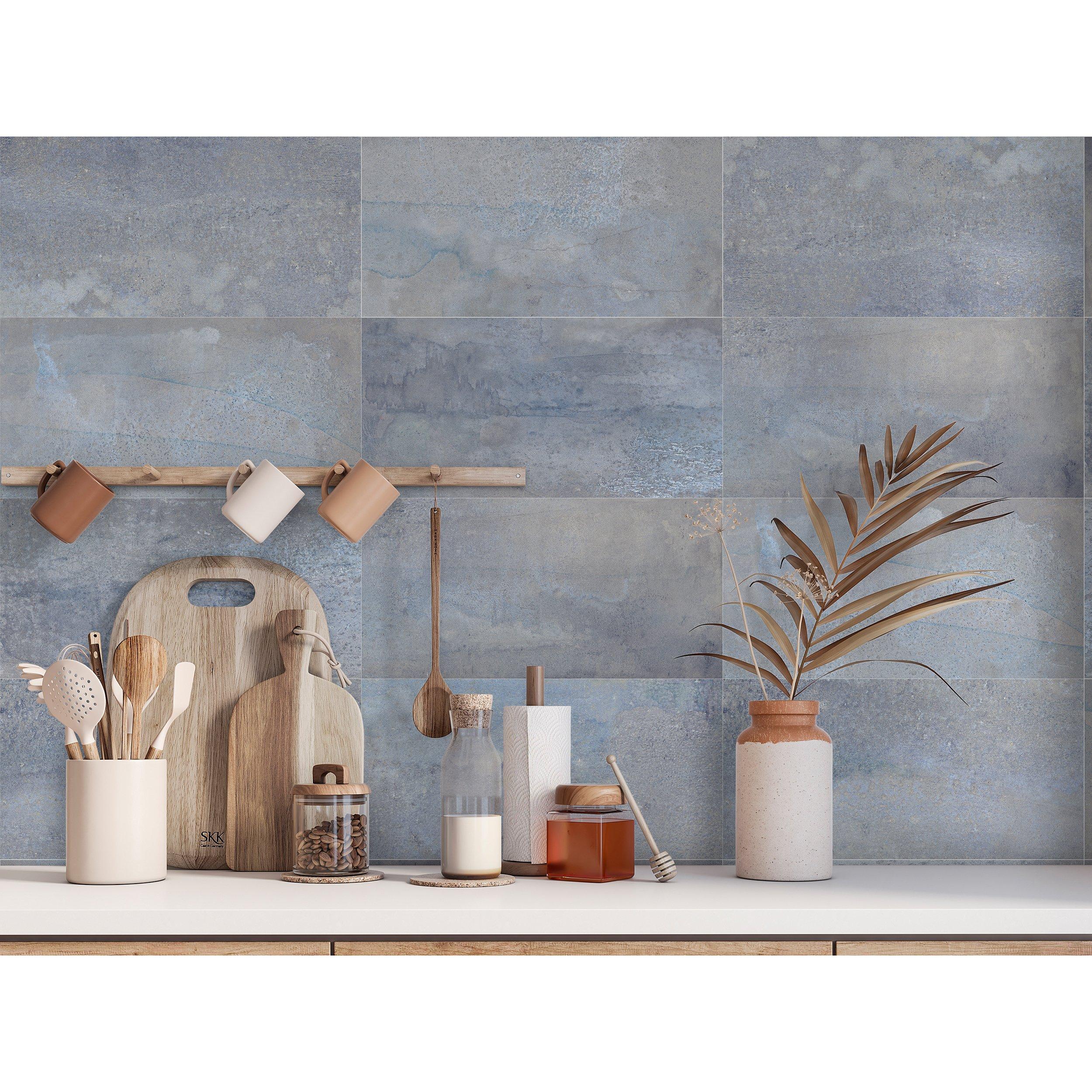 Biscayne Blue Porcelain Tile