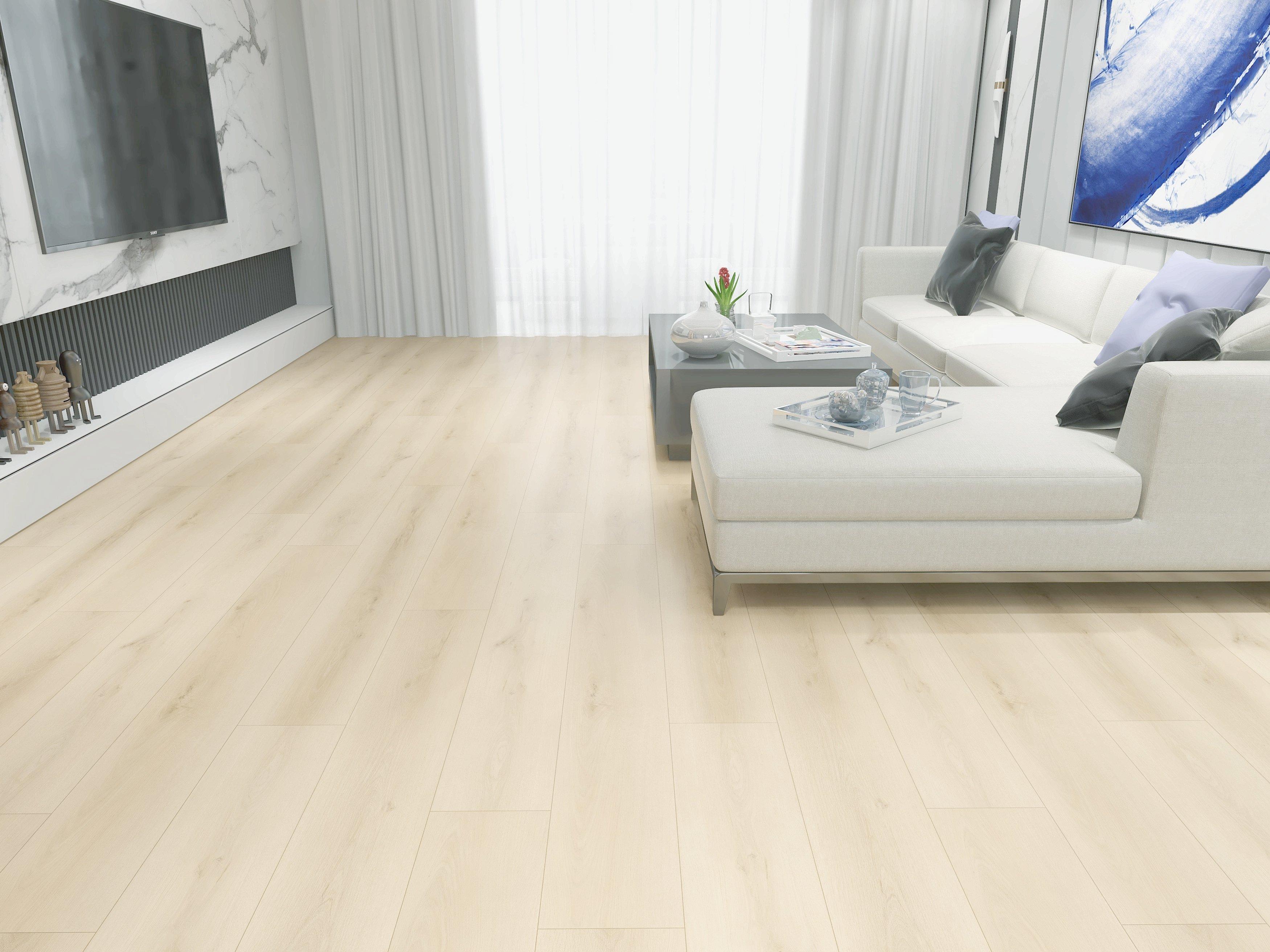 Sugar Sand Rigid Core Luxury Vinyl Plank Cork Back Floor and Decor