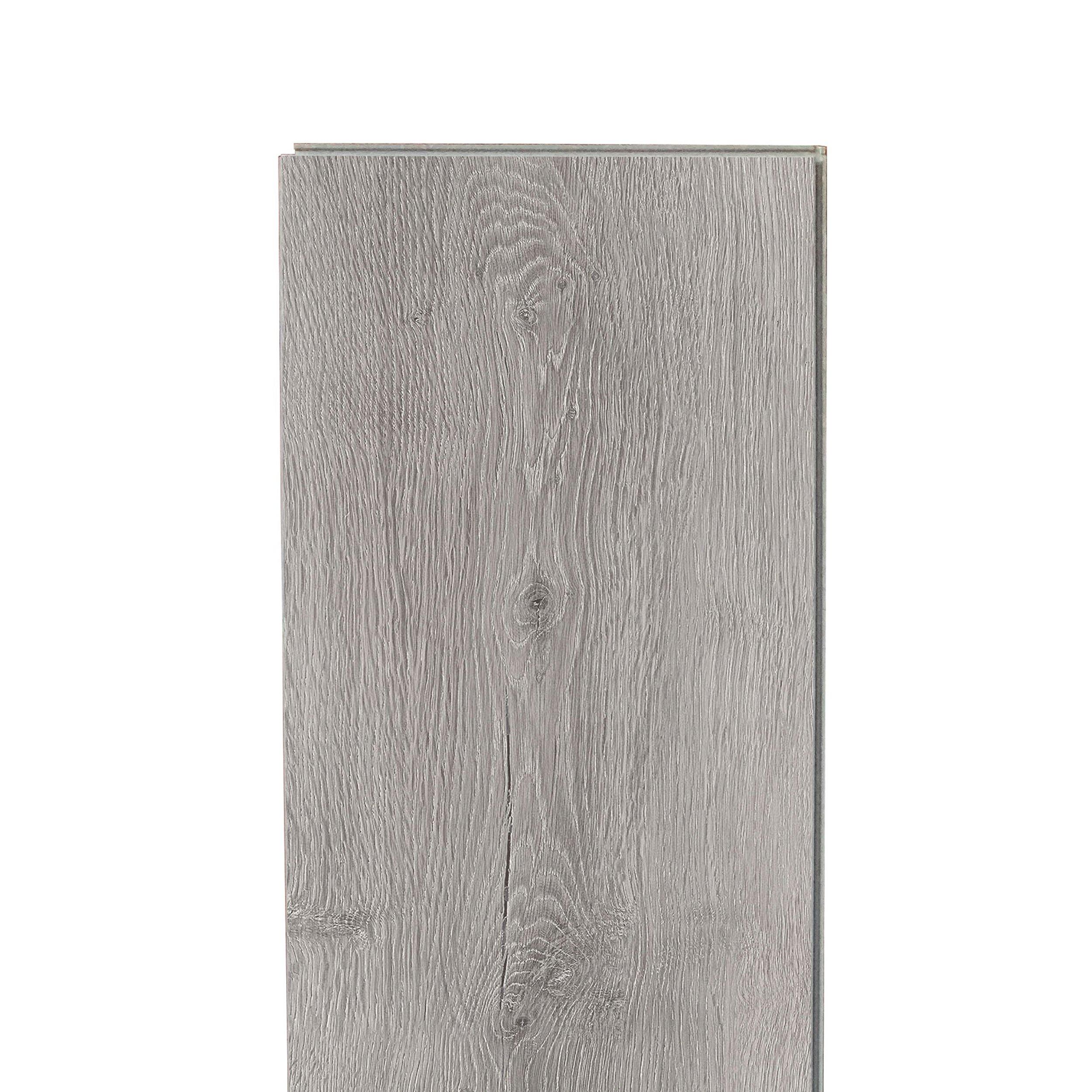 Earl Gray Rigid Core Luxury Vinyl Plank - Cork Back