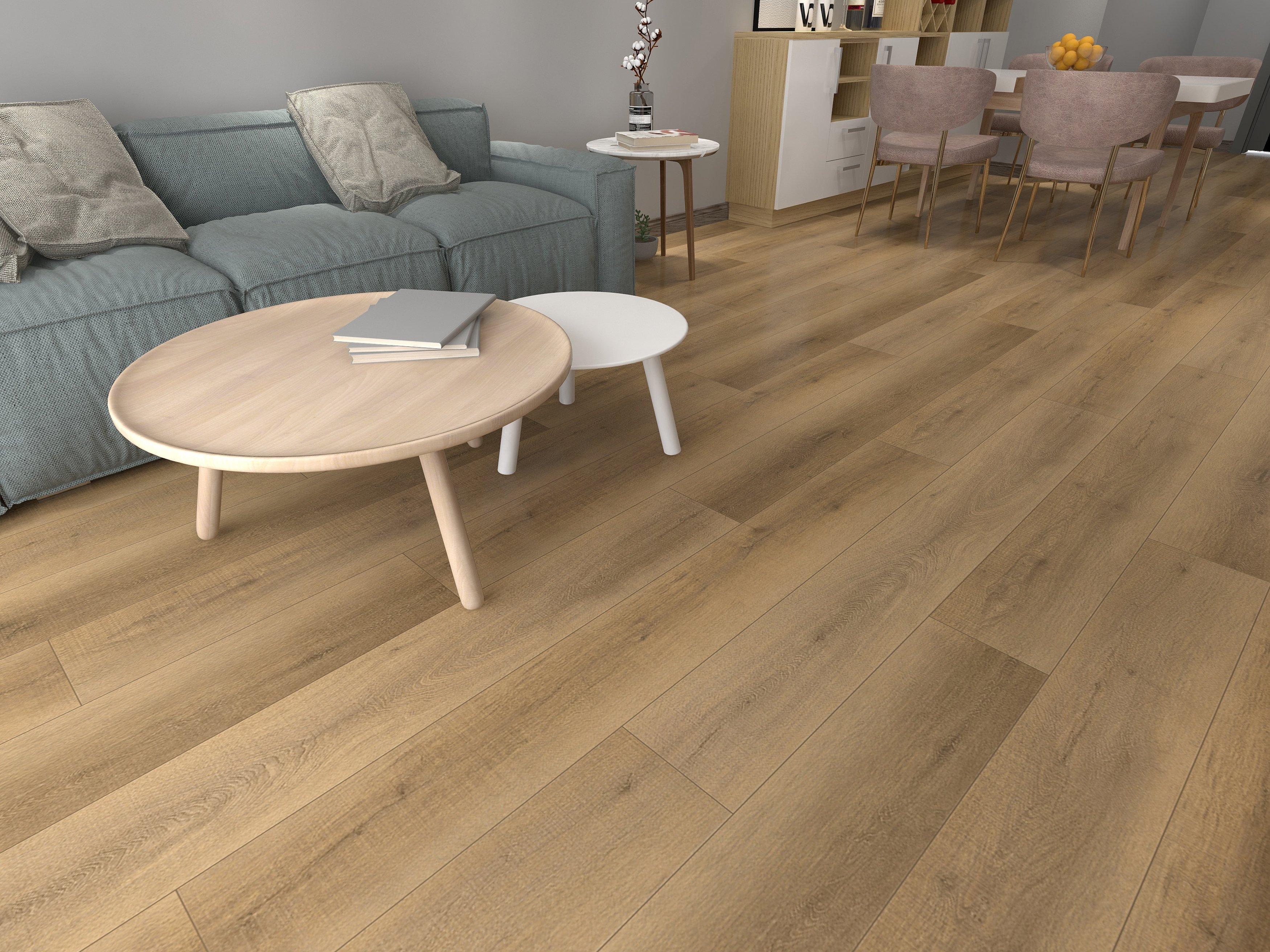 Pebble Creek Rigid Core Luxury Vinyl Plank - Cork Back