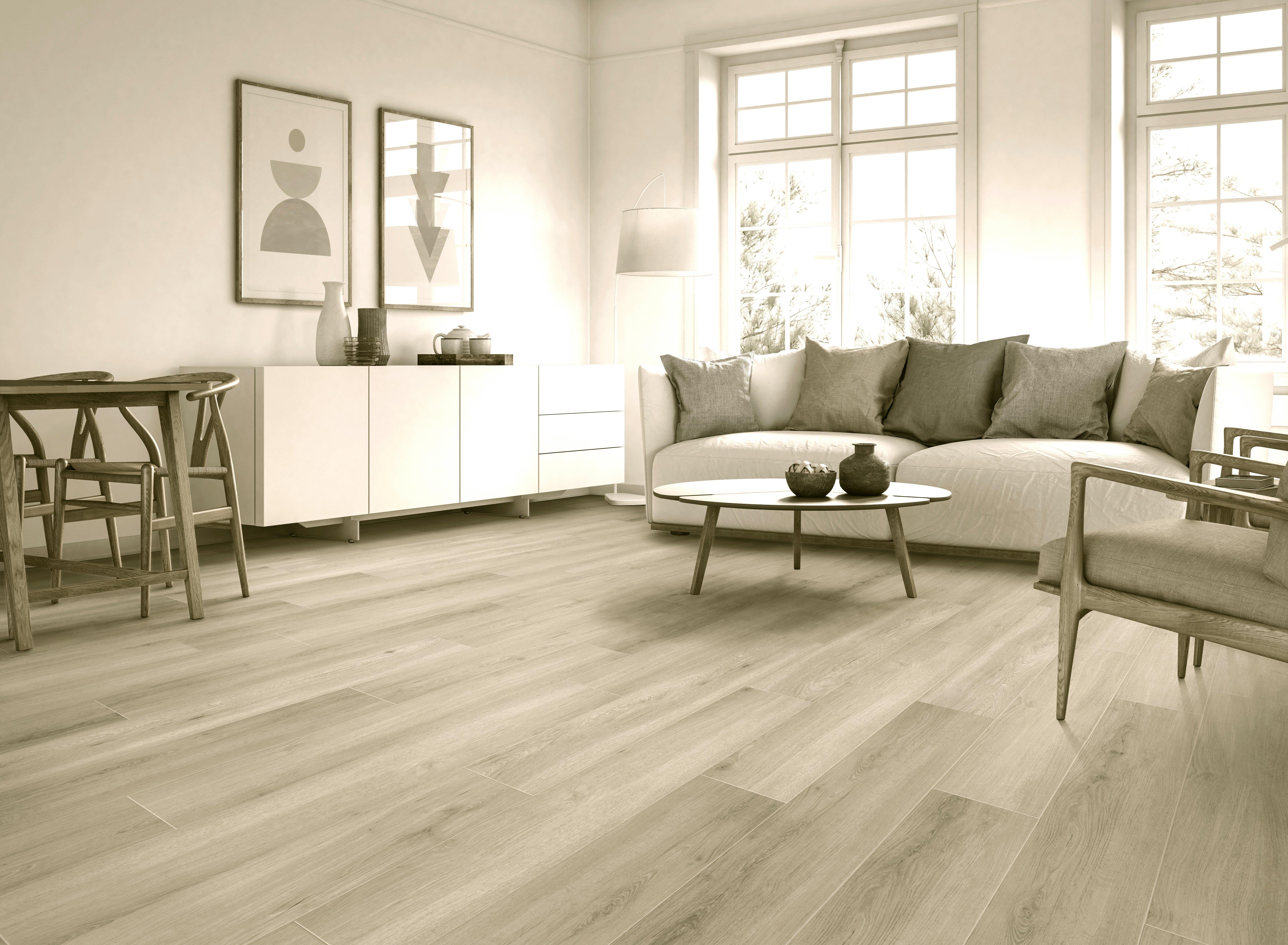 Windy Gap Oak Waterproof Oak Rigid Core Luxury Vinyl Plank - Foam Pad