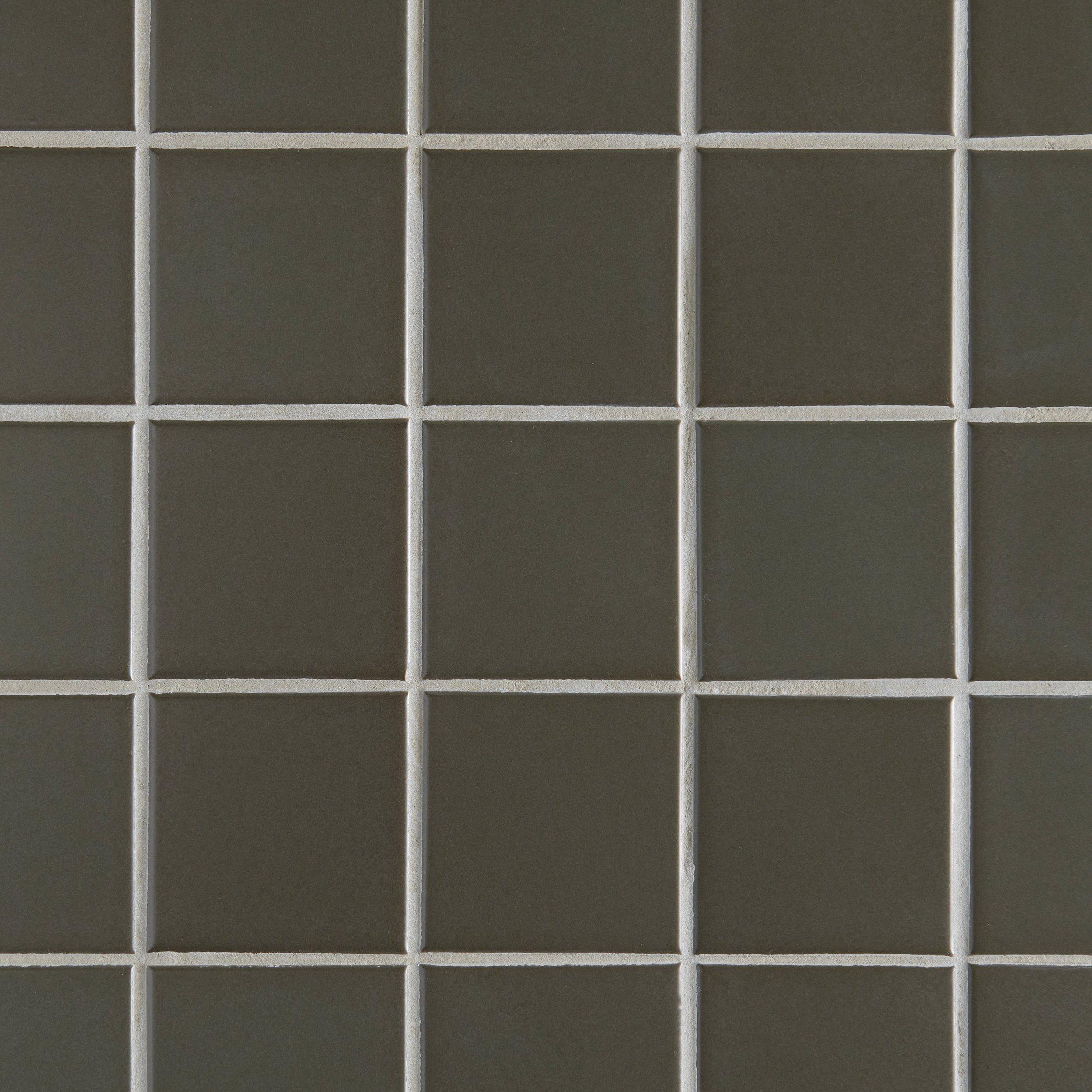 Forest 3 in. Square Matte Porcelain Mosaic