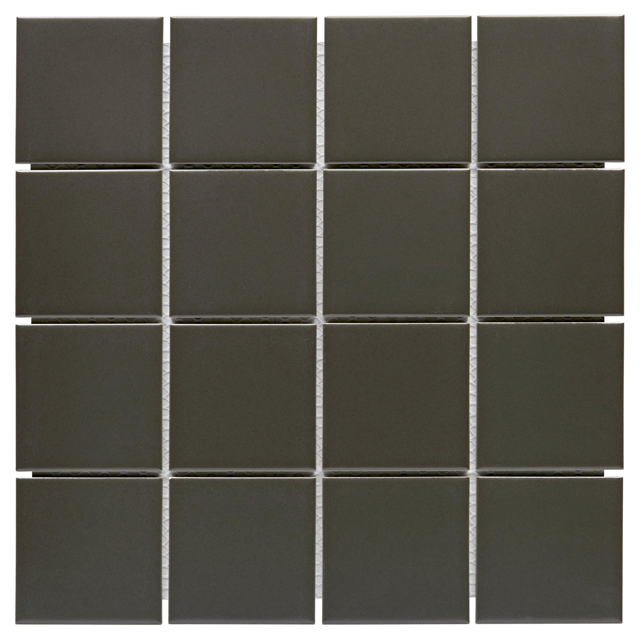 Forest Square Matte Porcelain Mosaic