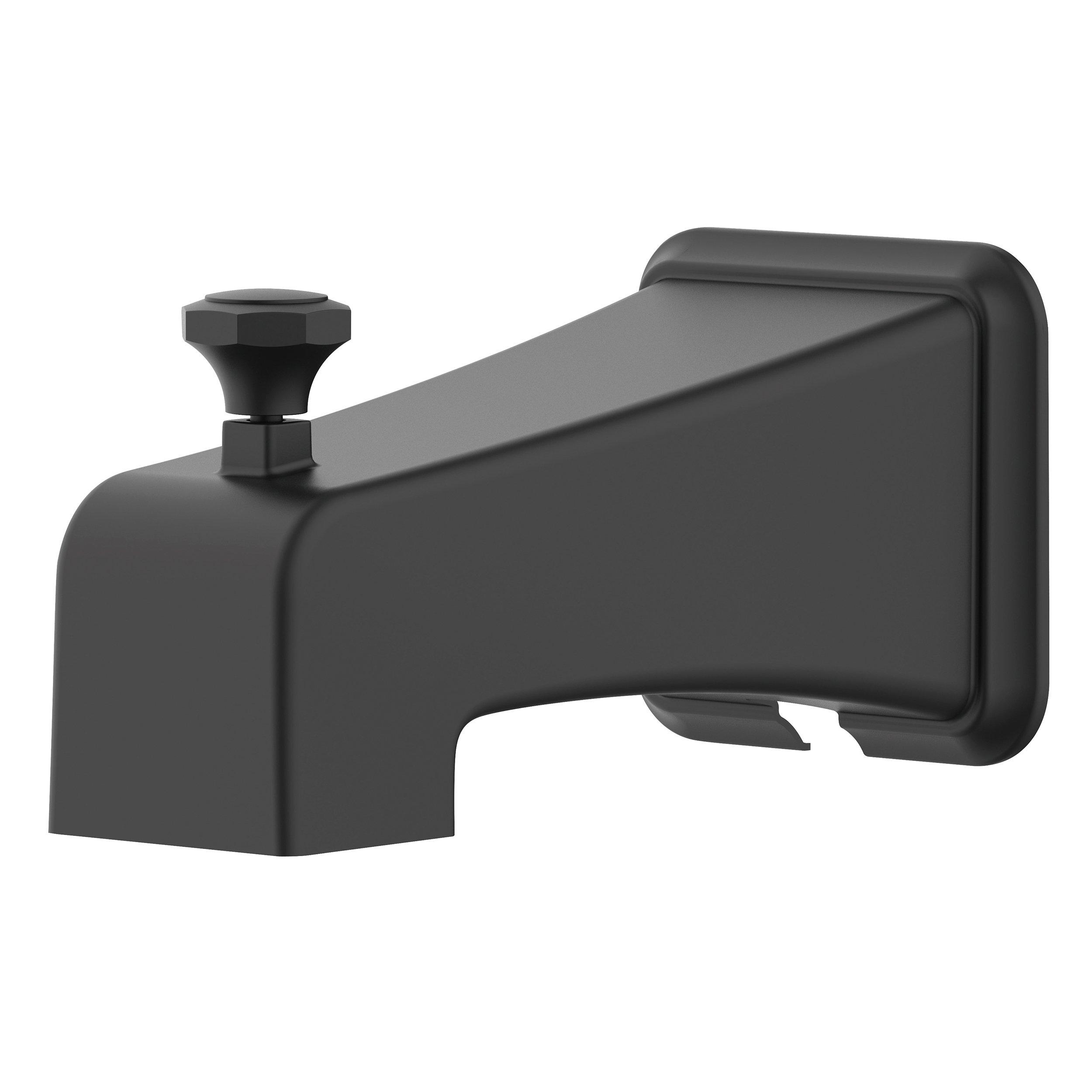 Fleur Matte Black Tub Spout