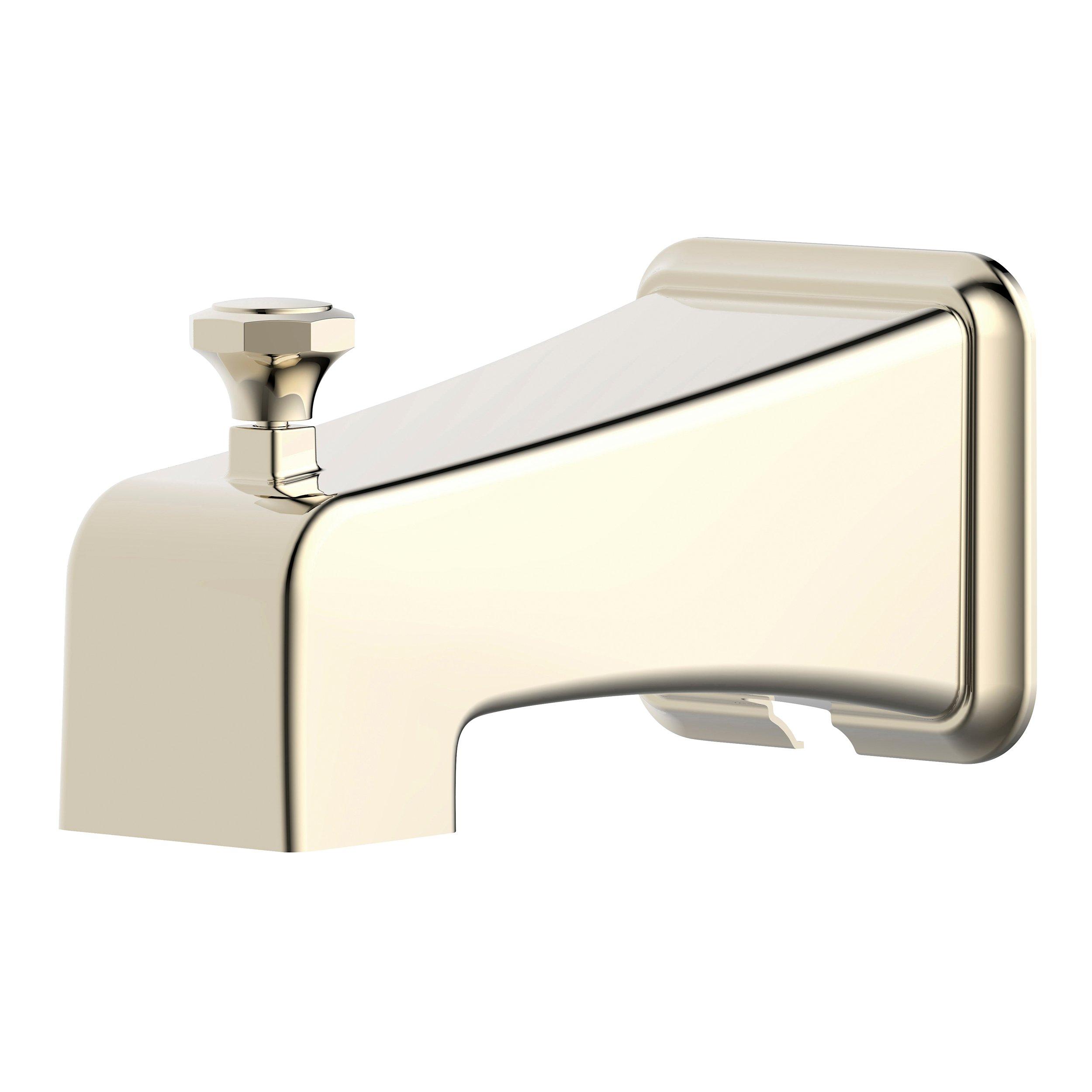 Fleur Polished Nickel Tub Spout