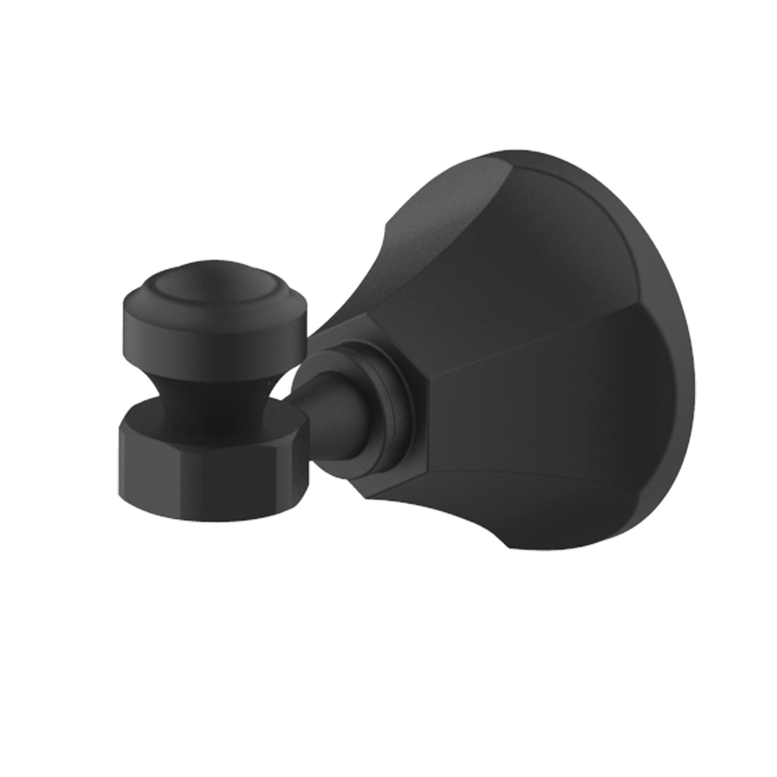 Lucia Matte Black Robe Hook