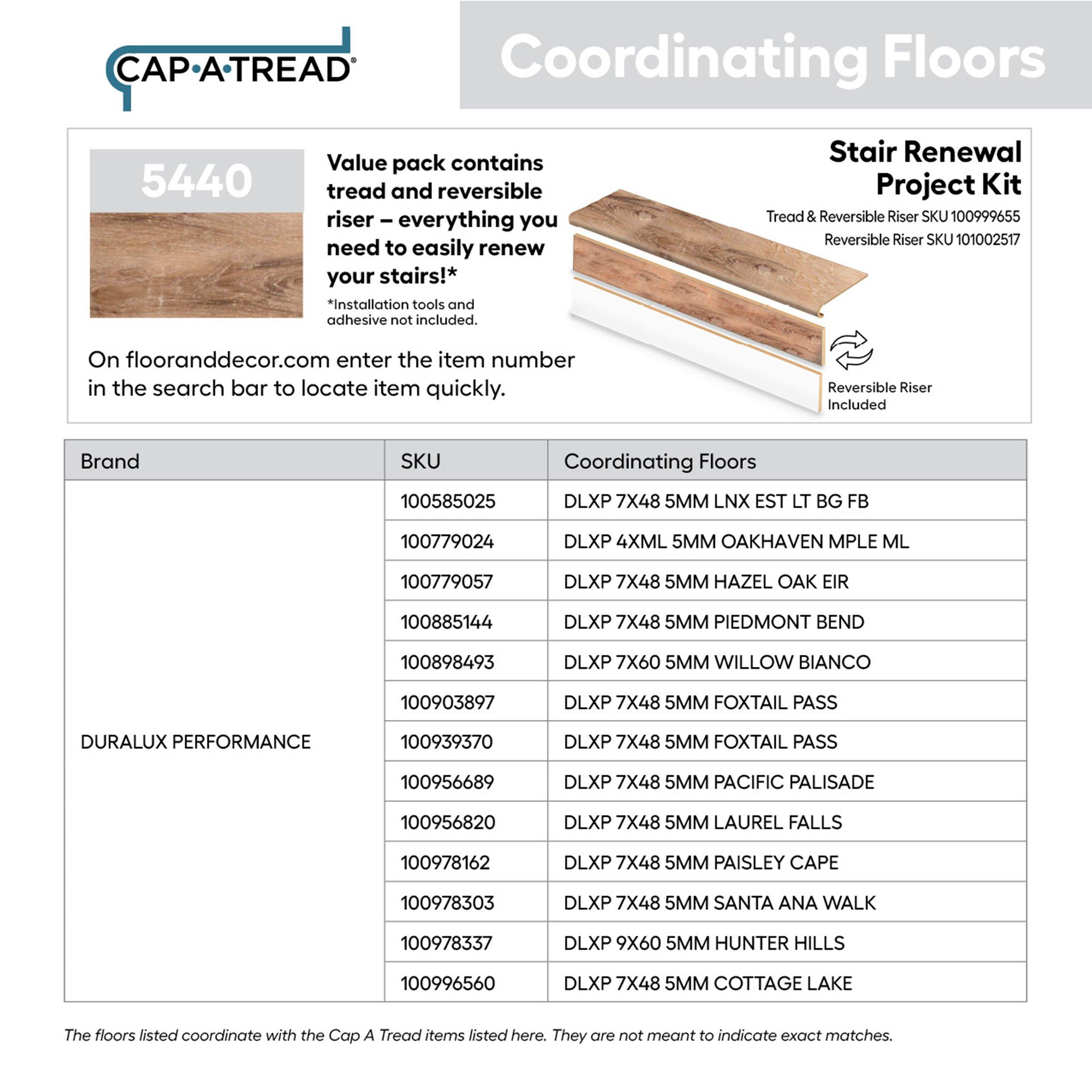 1148 Tread  USA Crafted Treads / Steps by StepUP – StepUP Stair Parts