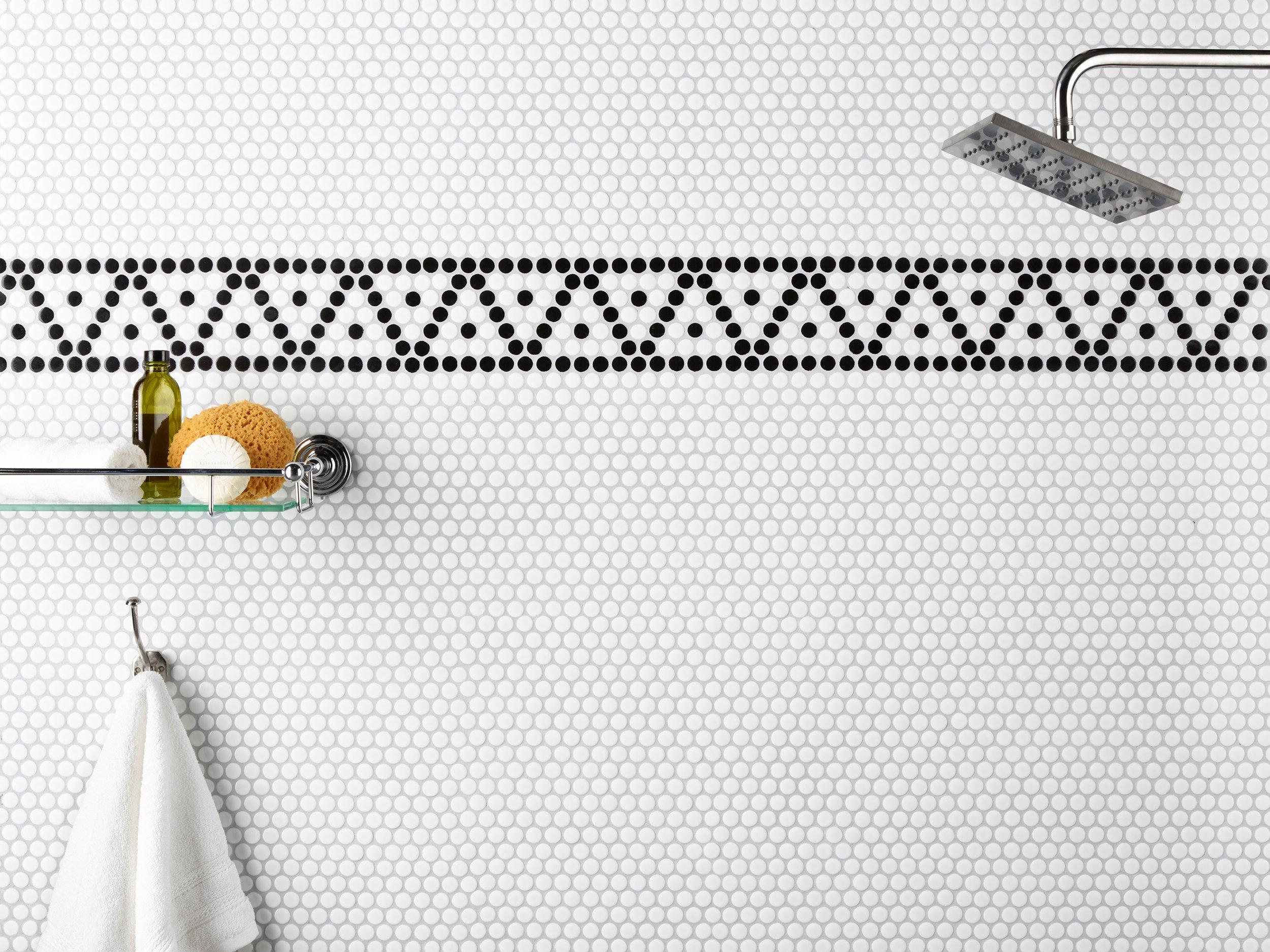 Geo Penny Porcelain Polished Border