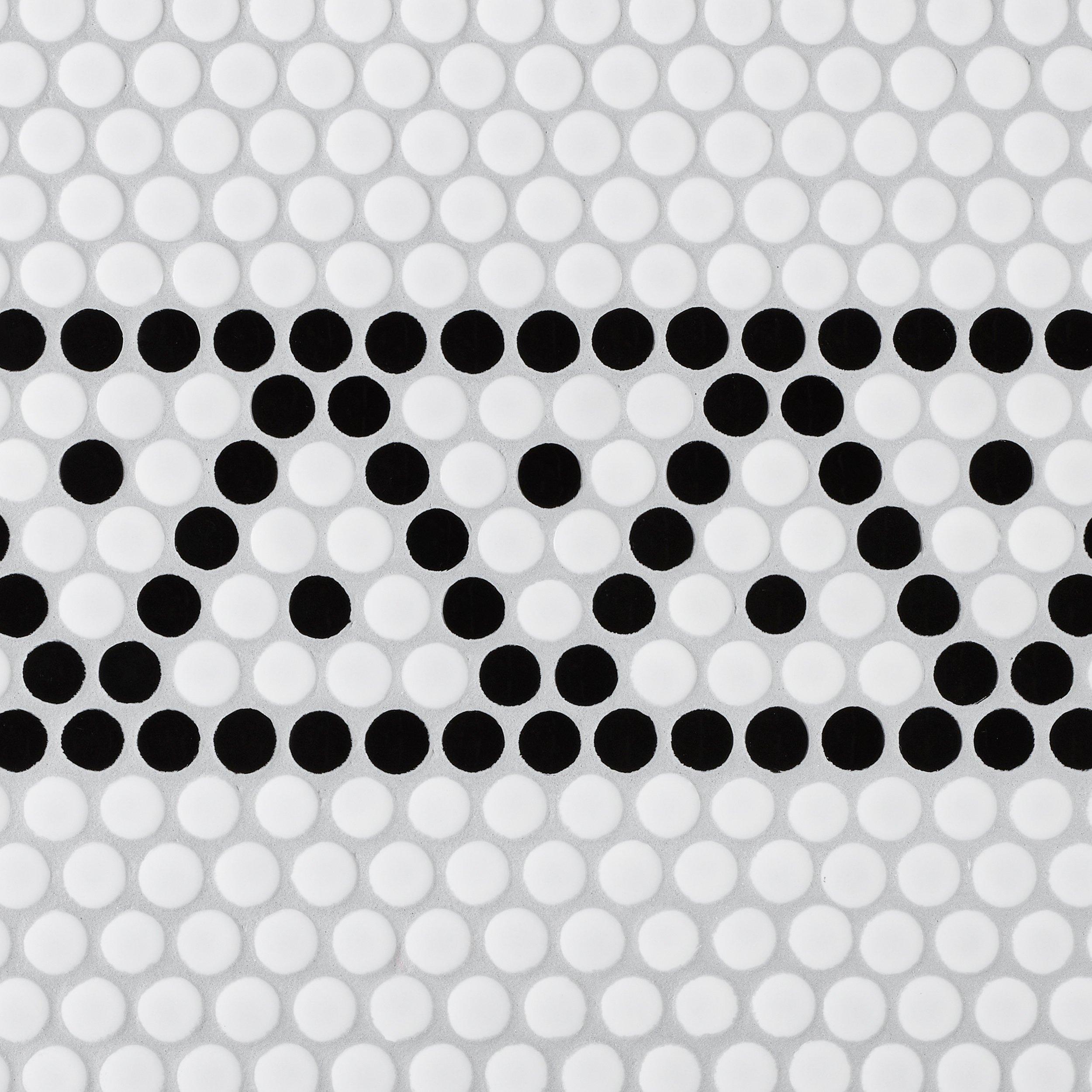 Geo Penny Porcelain Polished Border