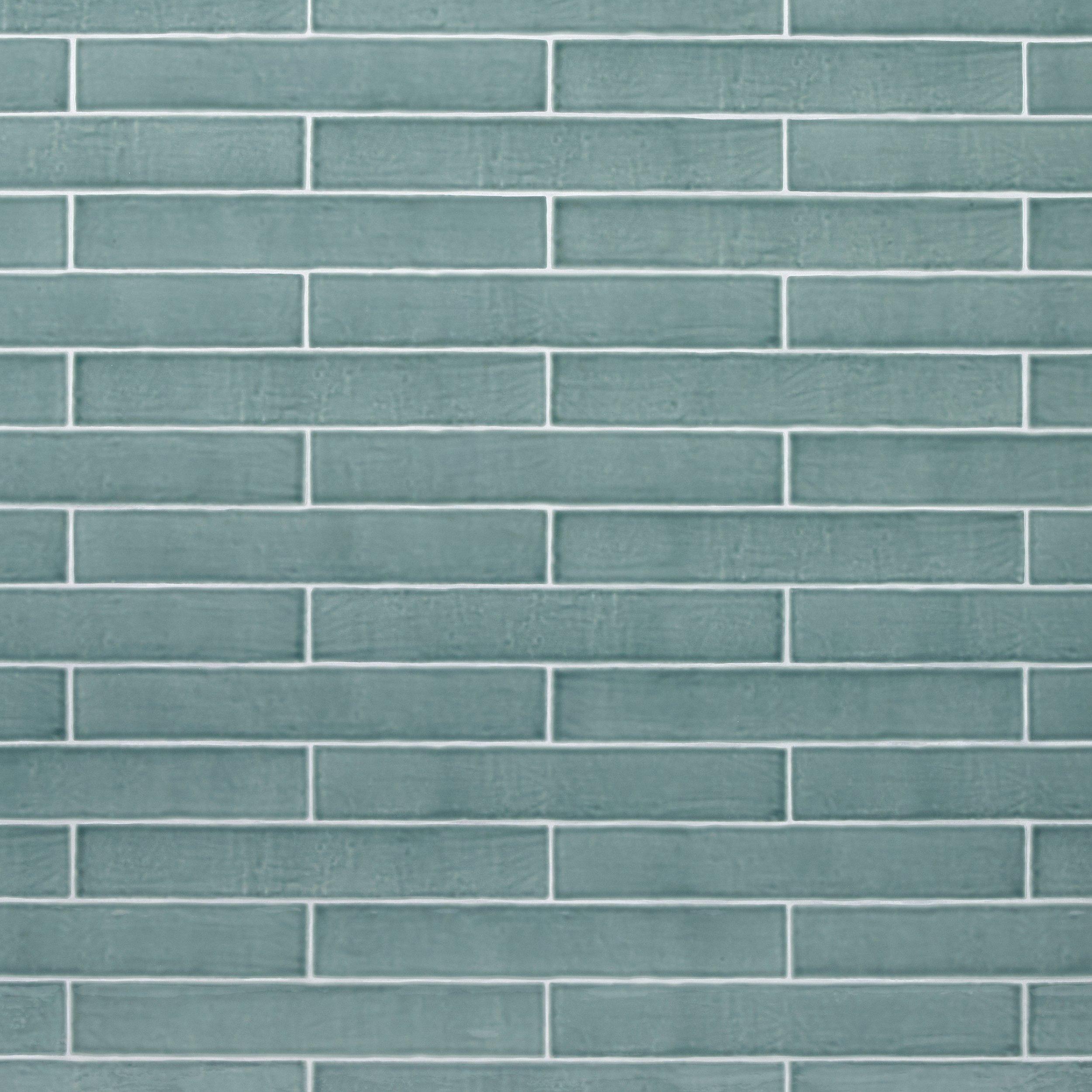 Sage Glossy Ceramic Tile