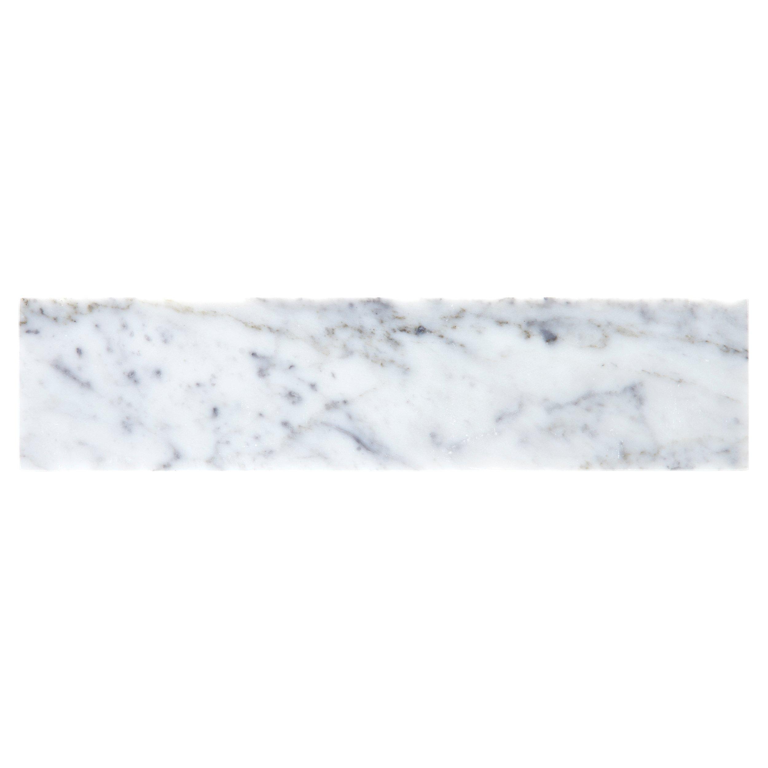 Bianco Carrara Polished Marble Tile