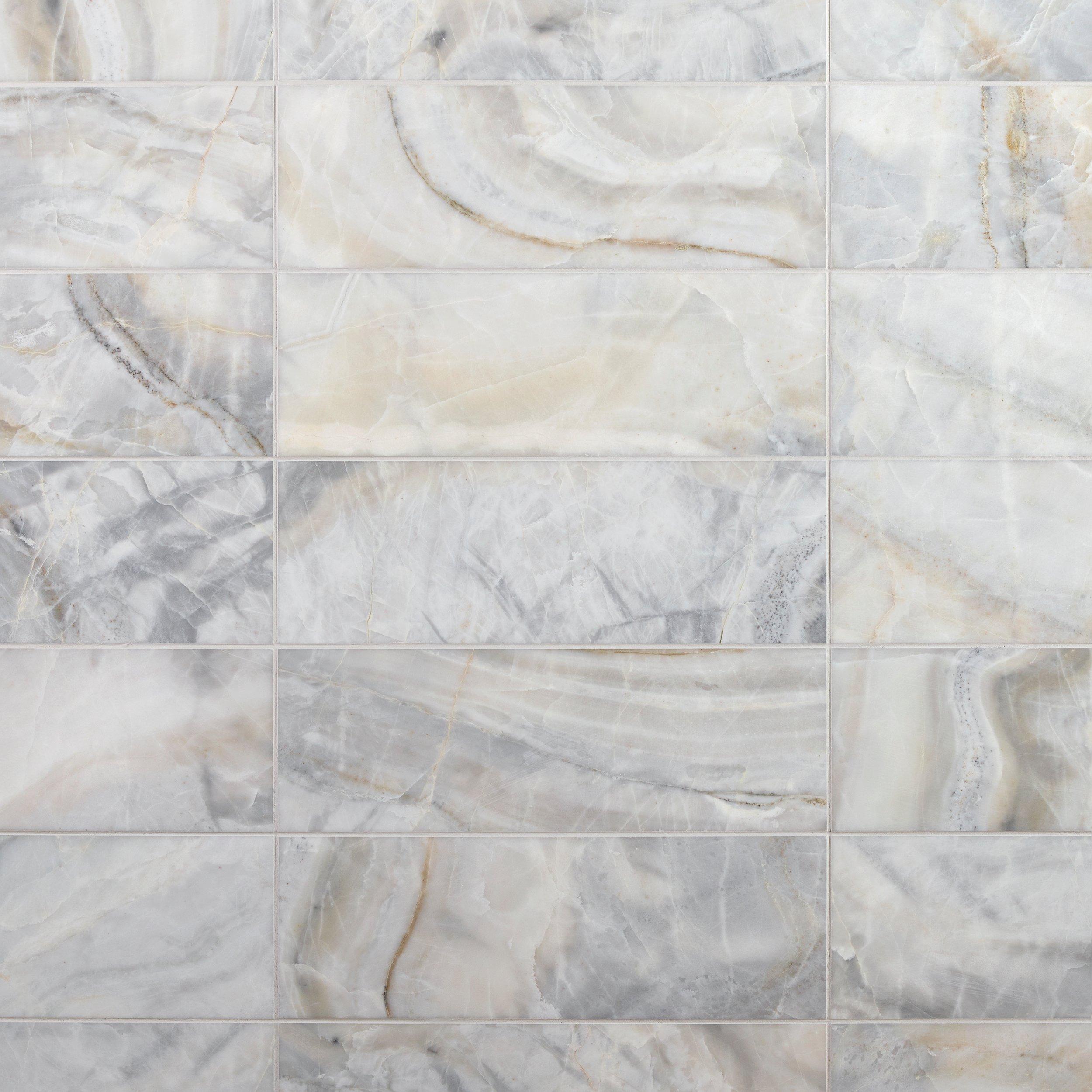 Ice Grey Marble Tile