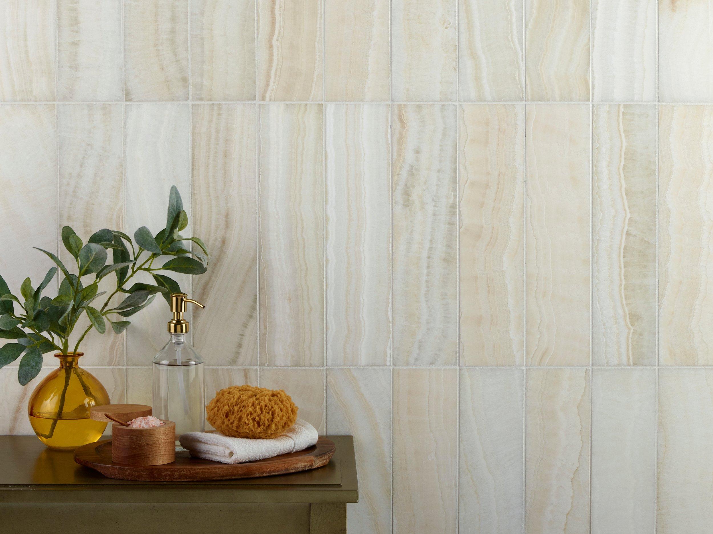 Vanilla Onyx Honed Tile