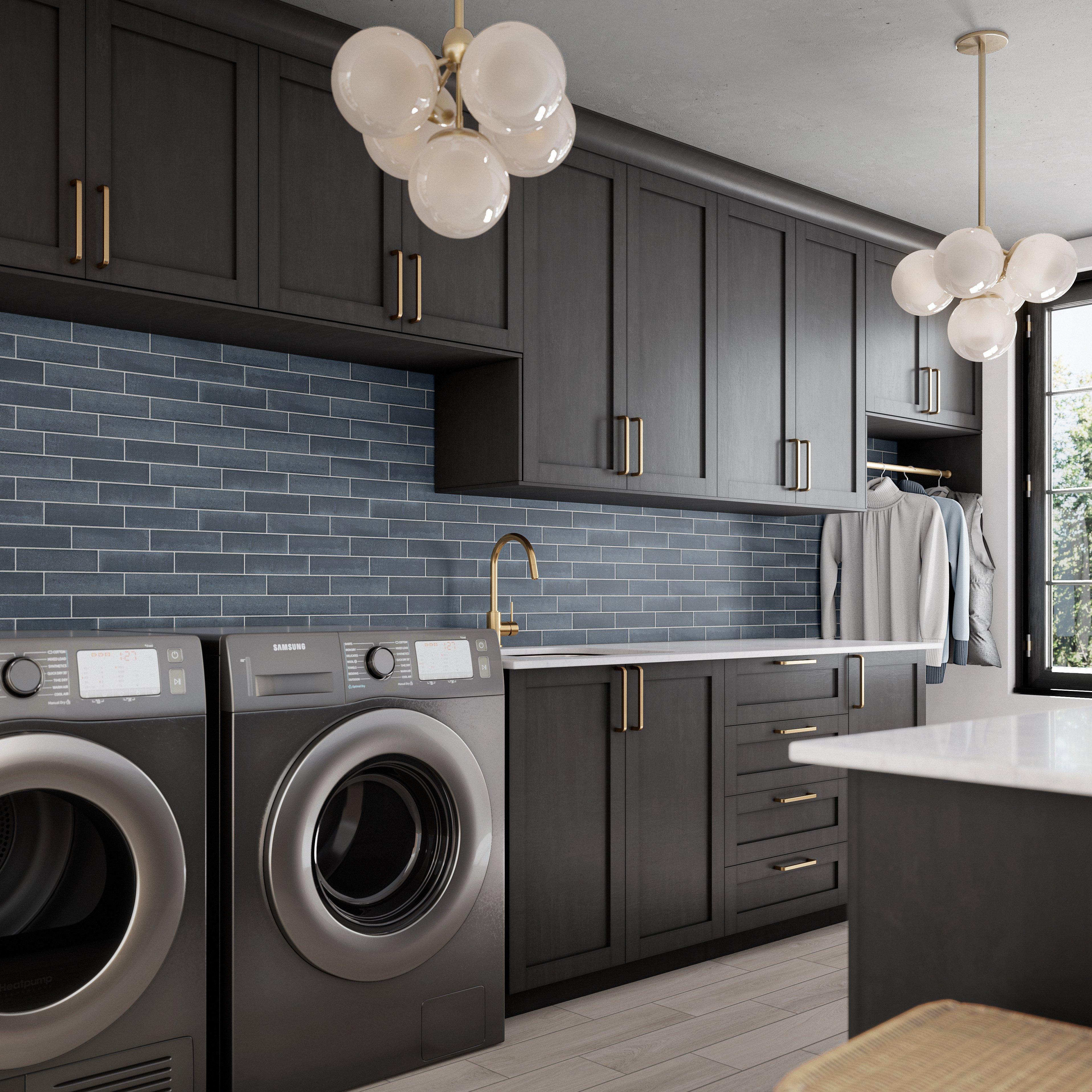 Leathered Denim Porcelain Tile