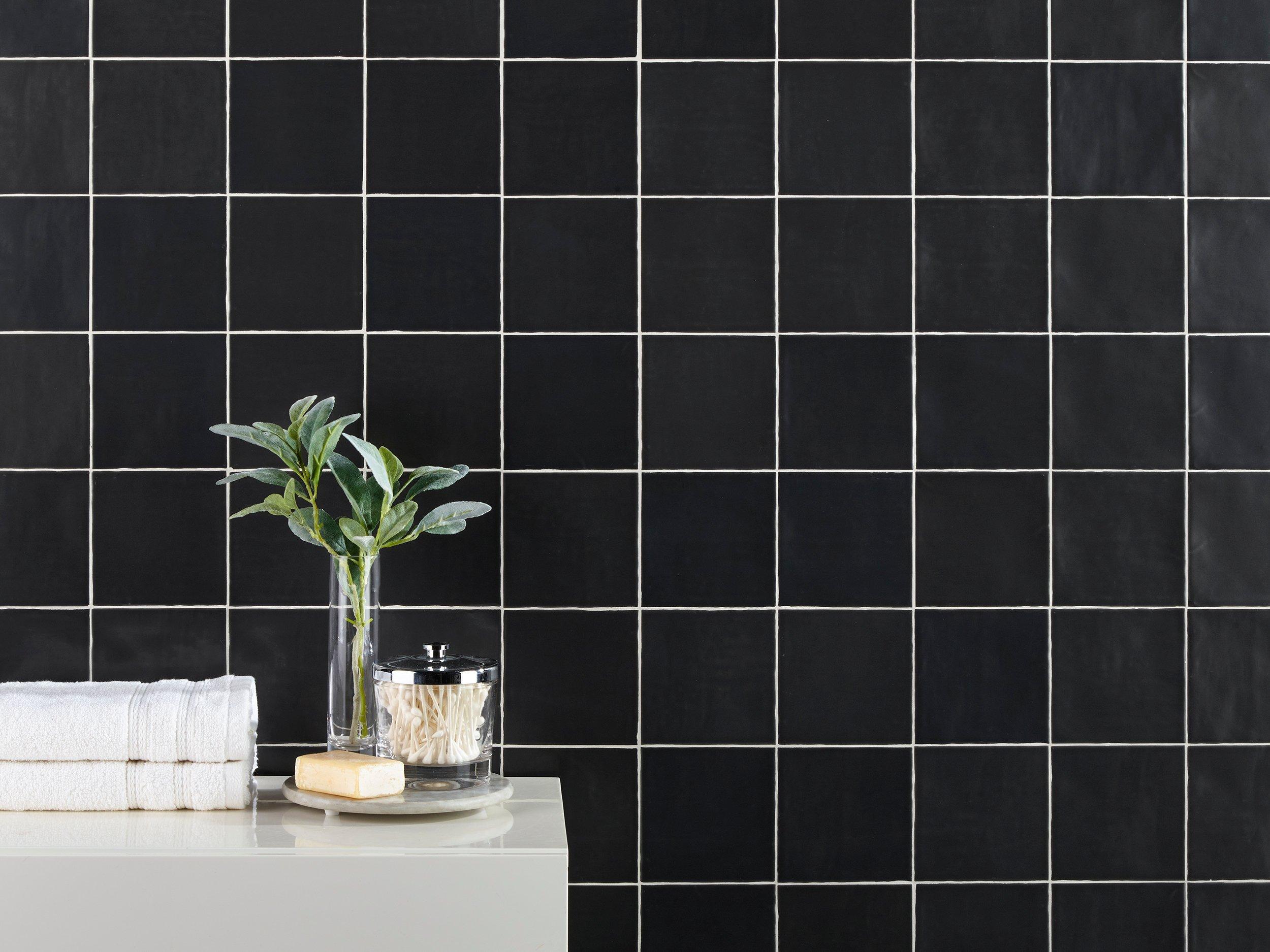 Zellige Caviale Ceramic Tile