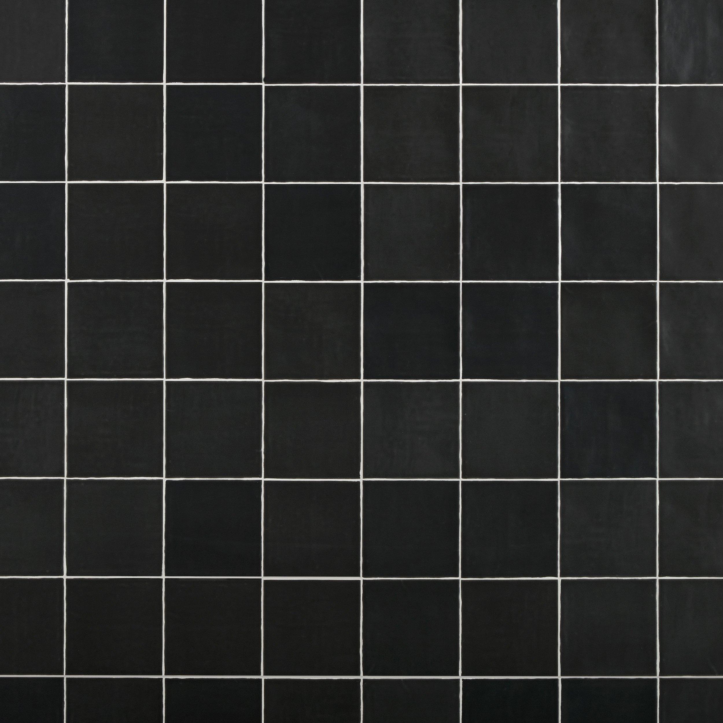 Zellige Caviale Ceramic Tile