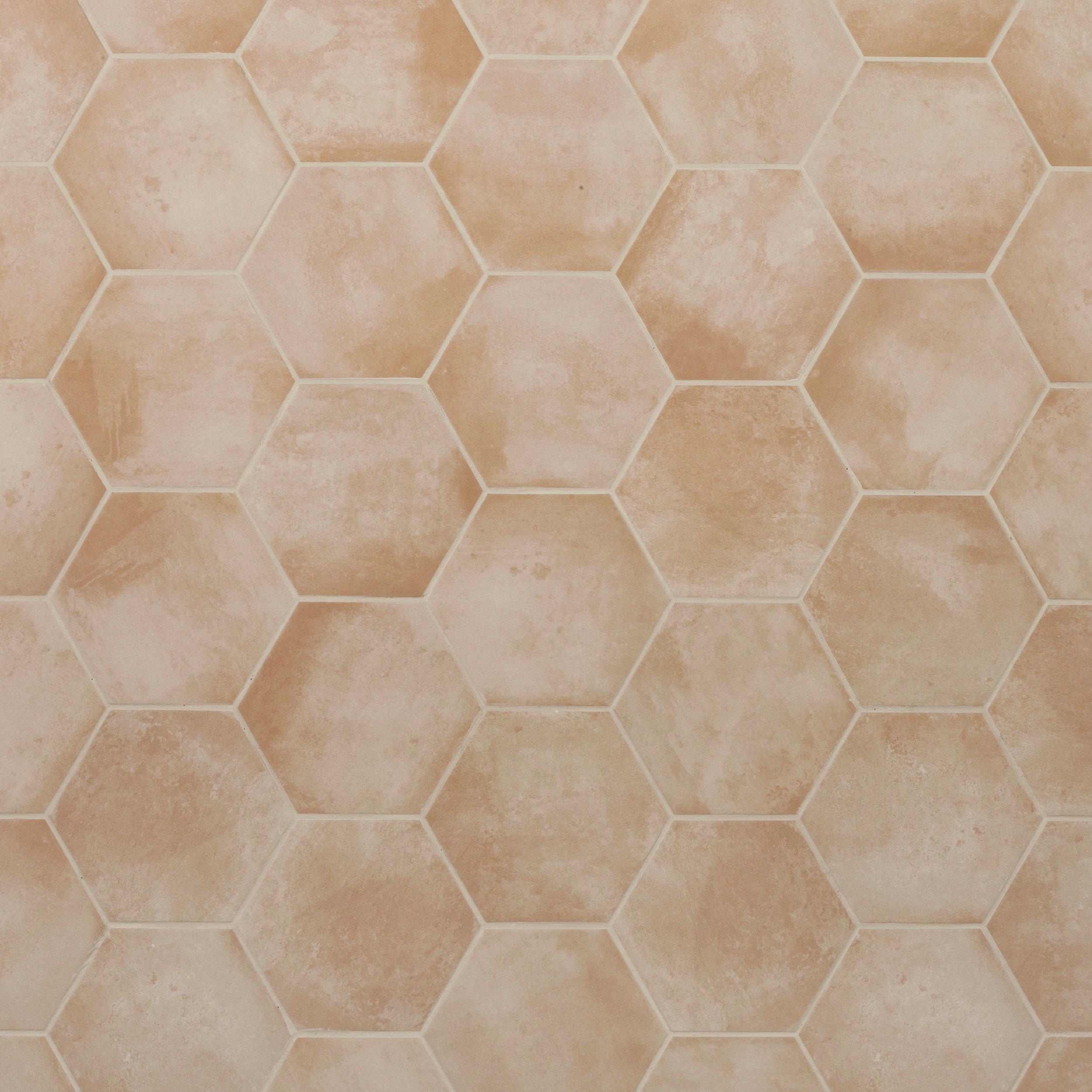 Tremezzo Cotto Hexagon Matte Porcelain Tile