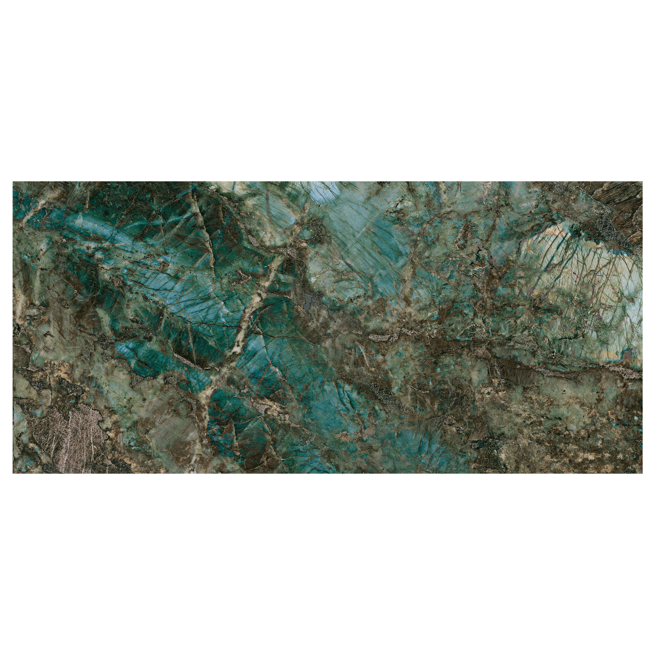Sample - Floresta Verde Polished Porcelain Slab