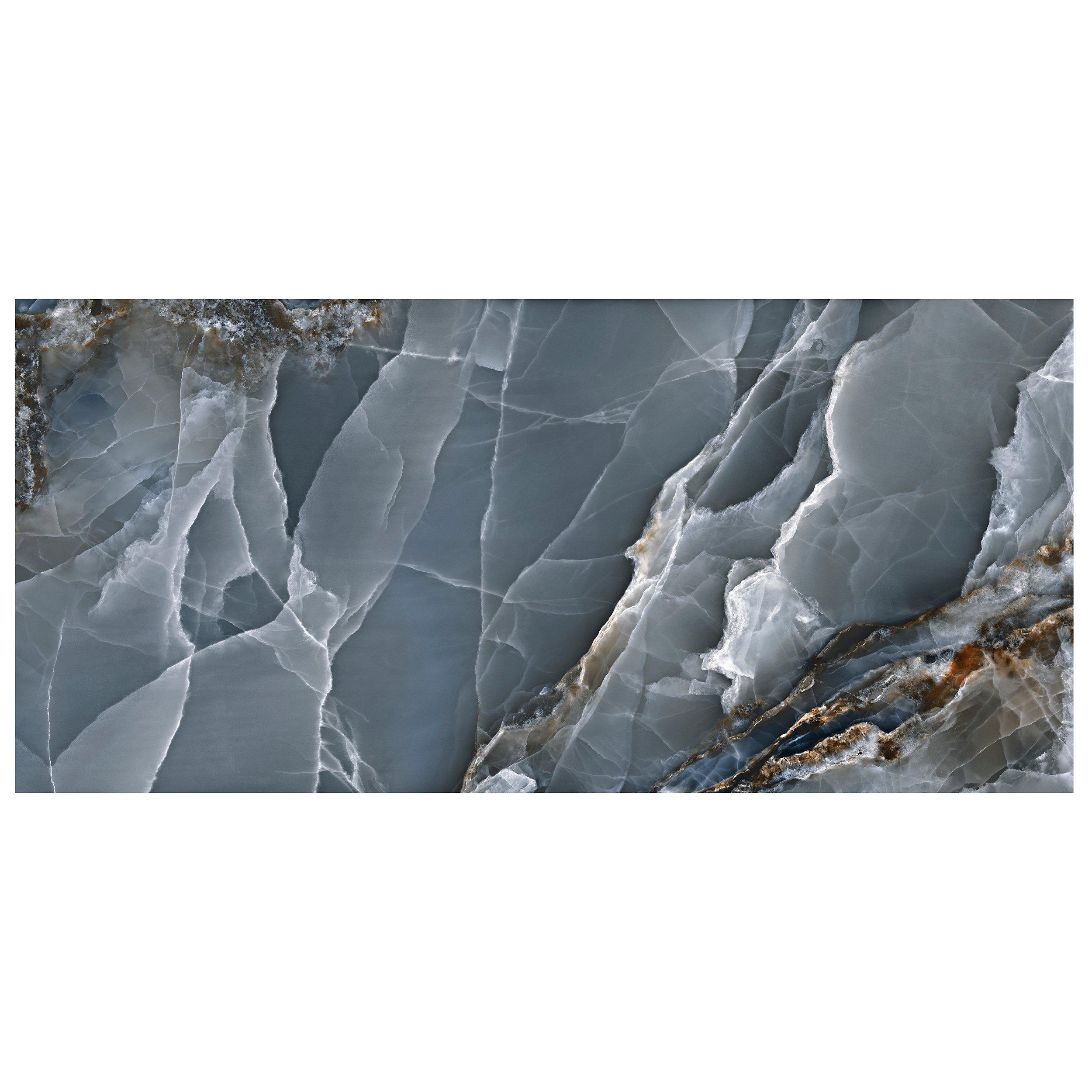 Sample - Belize Azul Polished Porcelain Slab