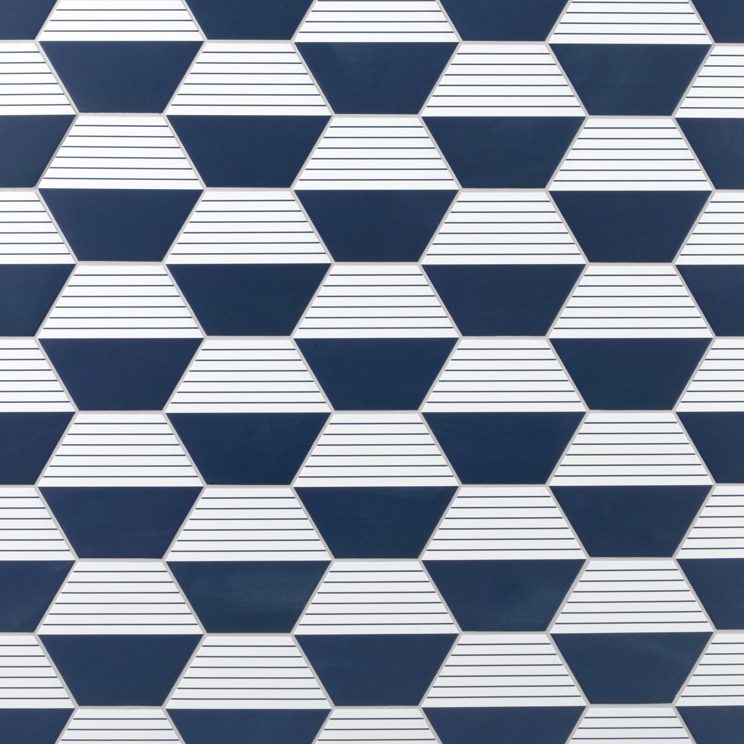 Nantucket Hexagon Porcelain Tile