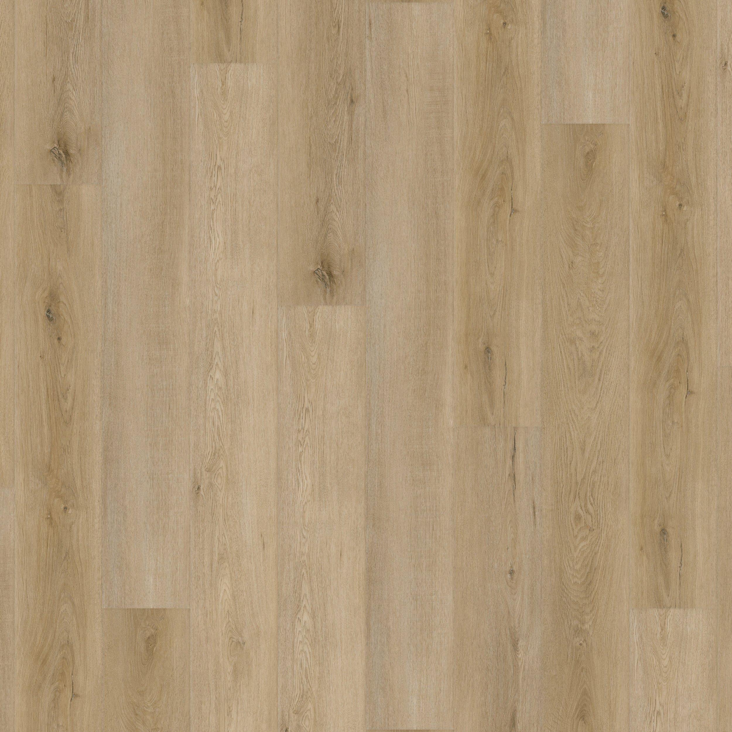 Golden Blonde Rigid Core Luxury Vinyl Plank - Cork Back