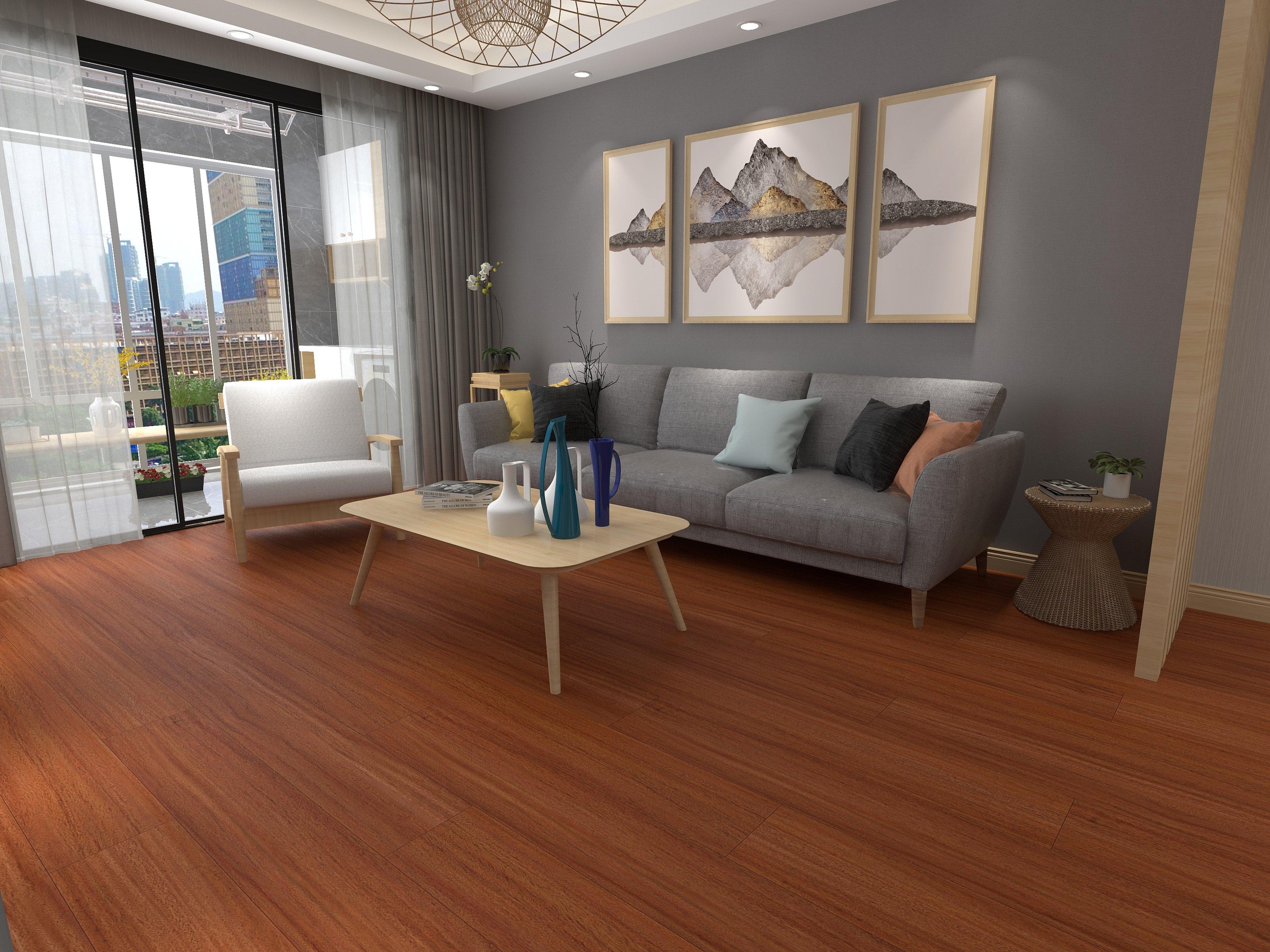 Autumn Bell Waterproof Rigid Core Luxury Vinyl Plank - Cork Pad