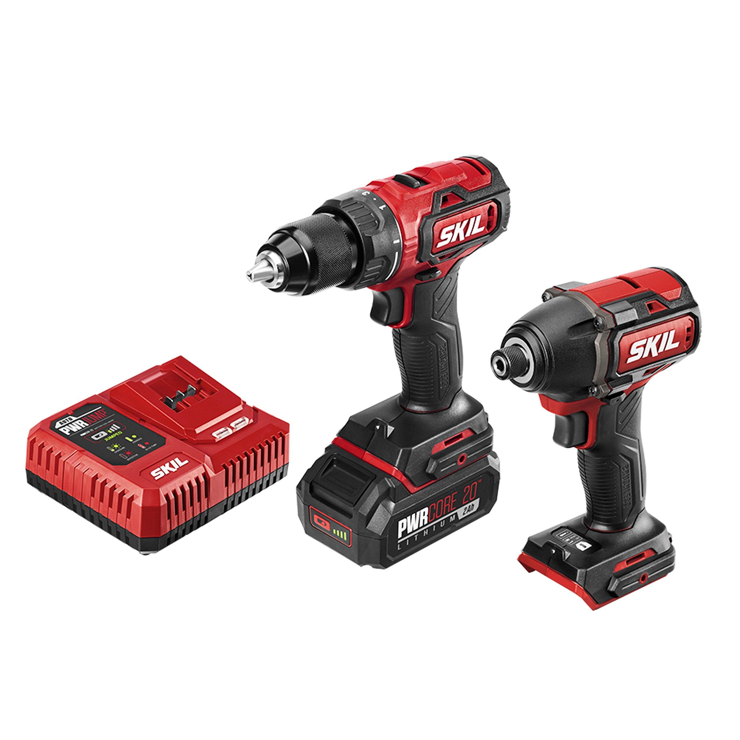 Skil PWR CORE 20 Impact and Driver Kit