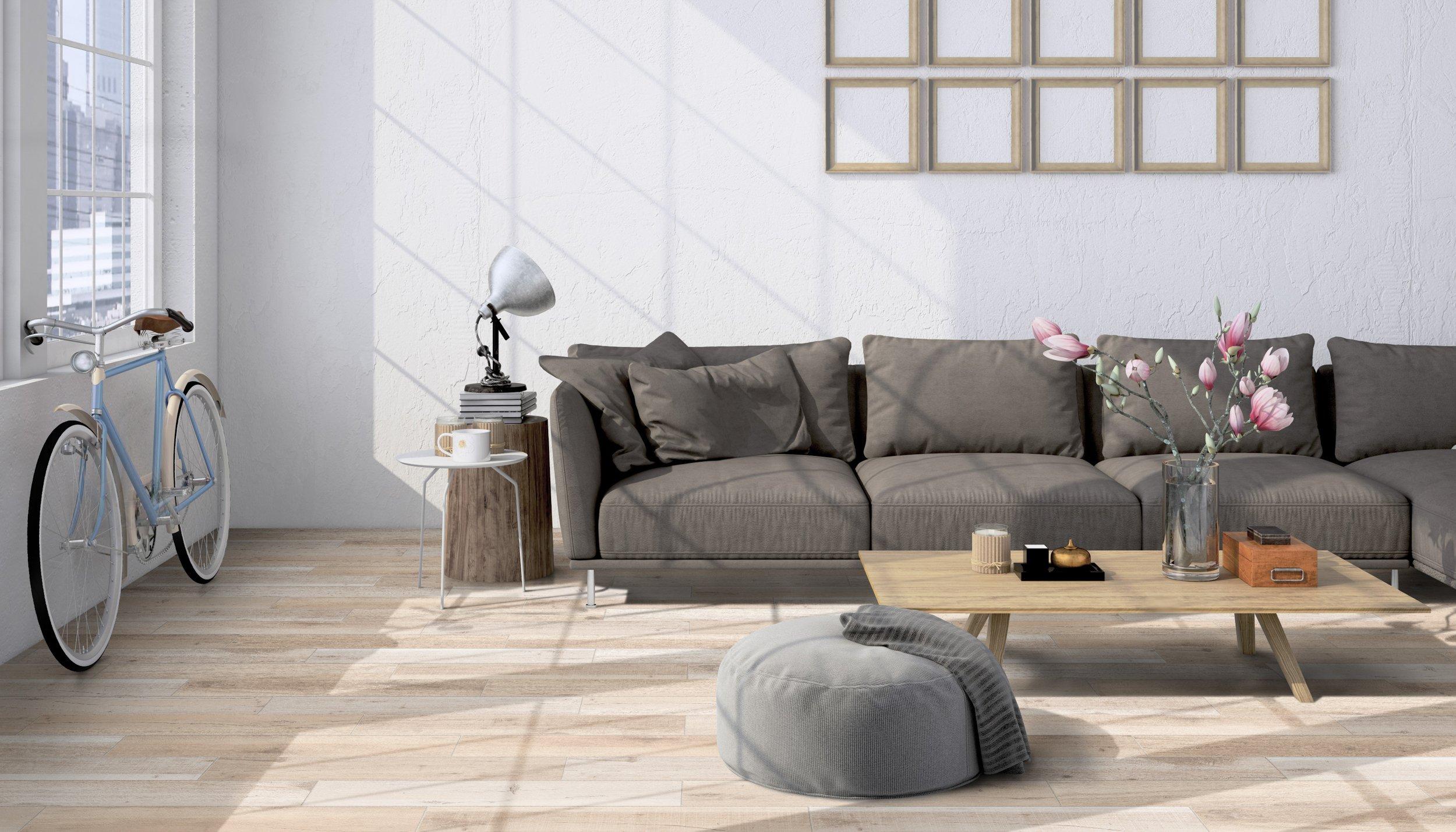 Birch Forest Gray III Porcelain Tile