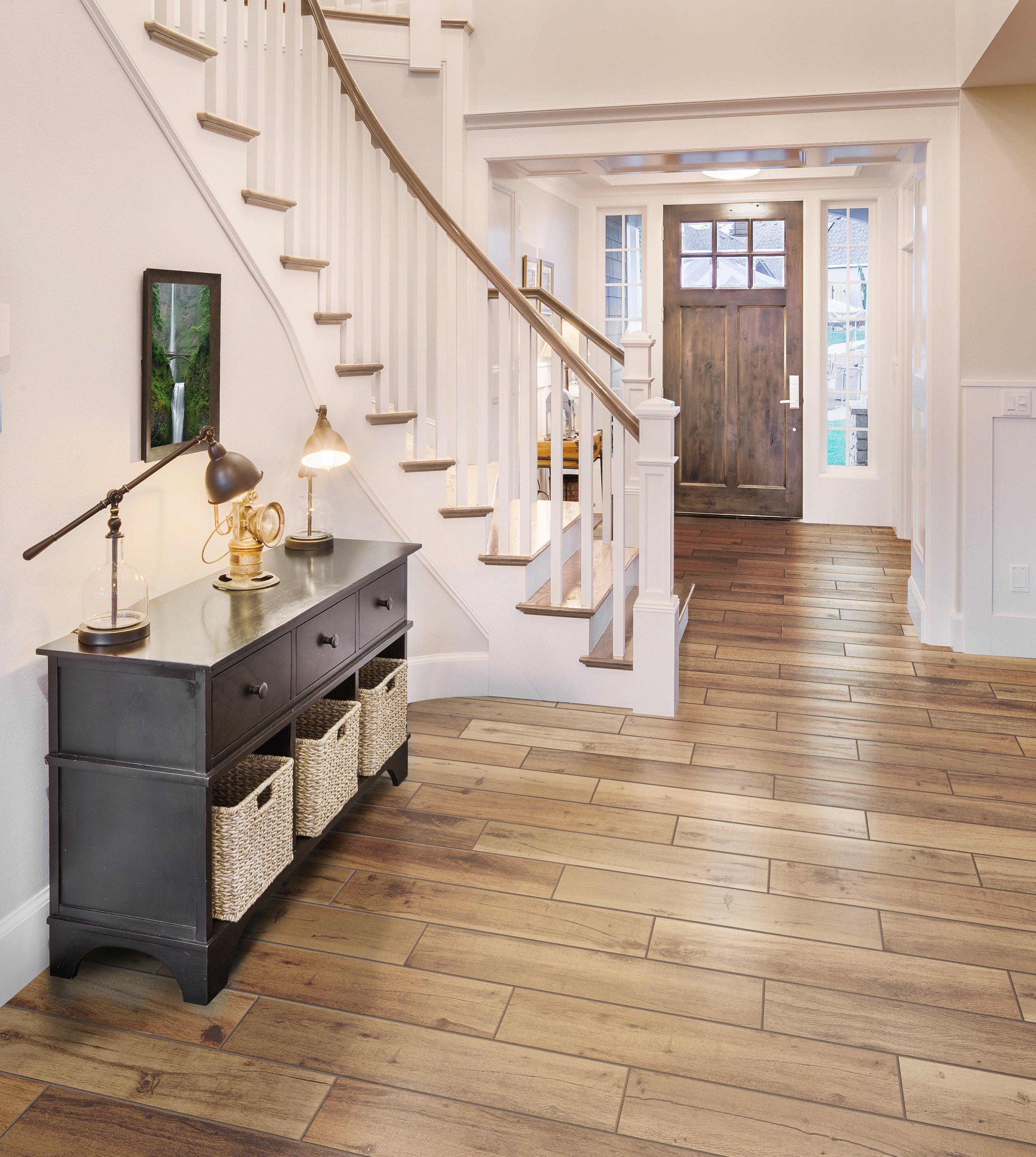 Birch Forest Noce Woodplank Porcelain Tile