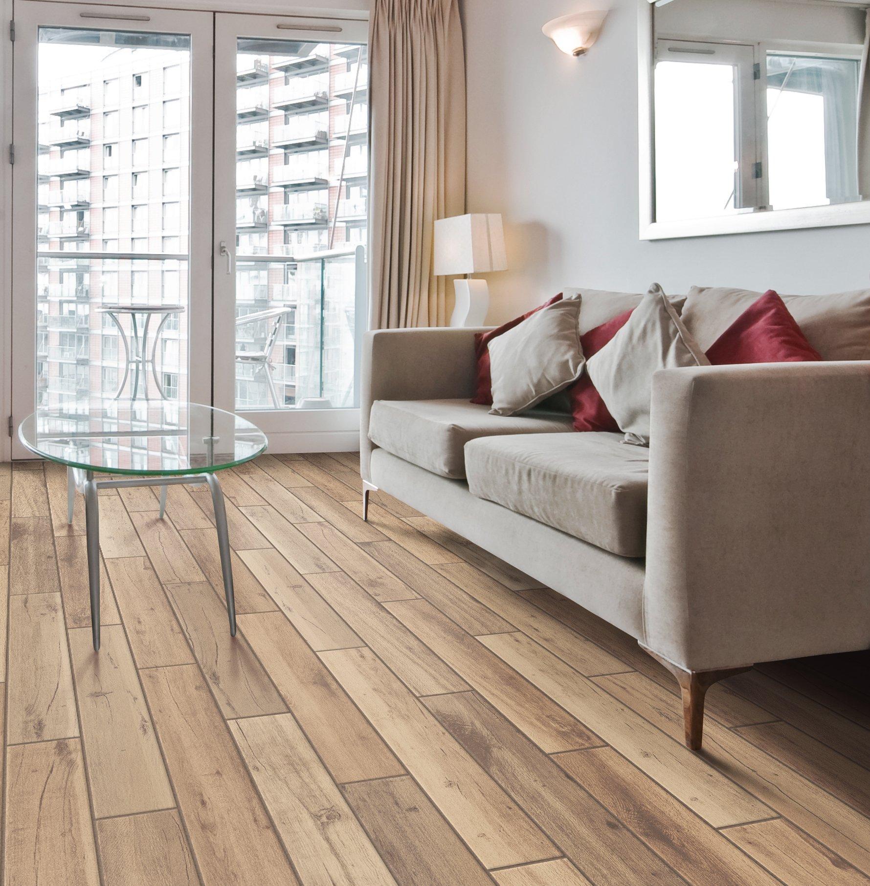 Birch Forest Noce Woodplank Porcelain Tile