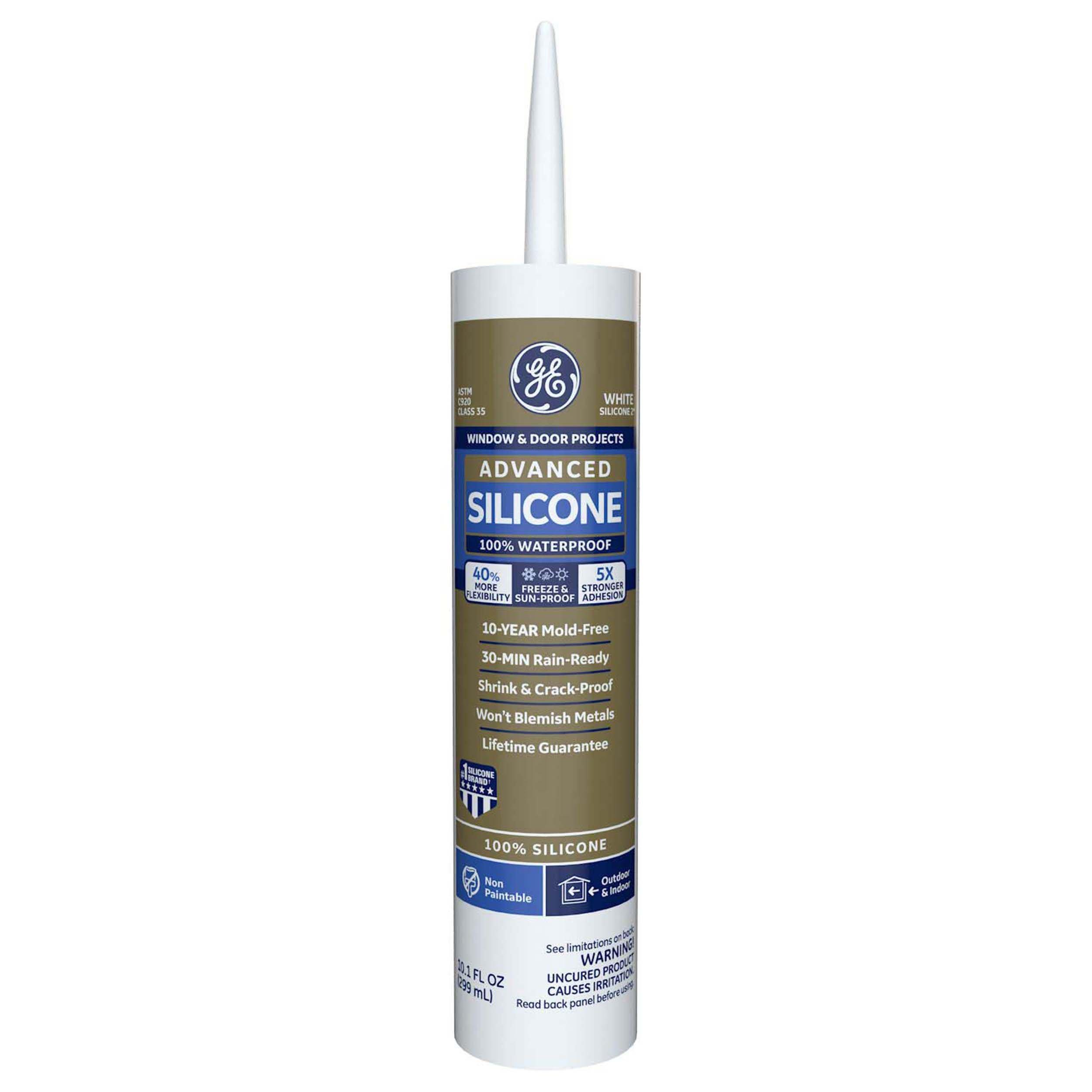 Commercial #386 Oyster Gray 10.1 oz. Silicone Caulk