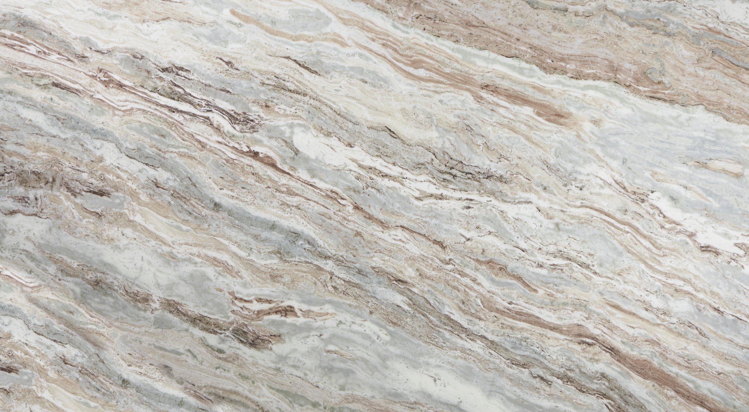 Sample - Fantasy Wave Marble Custom Countertop