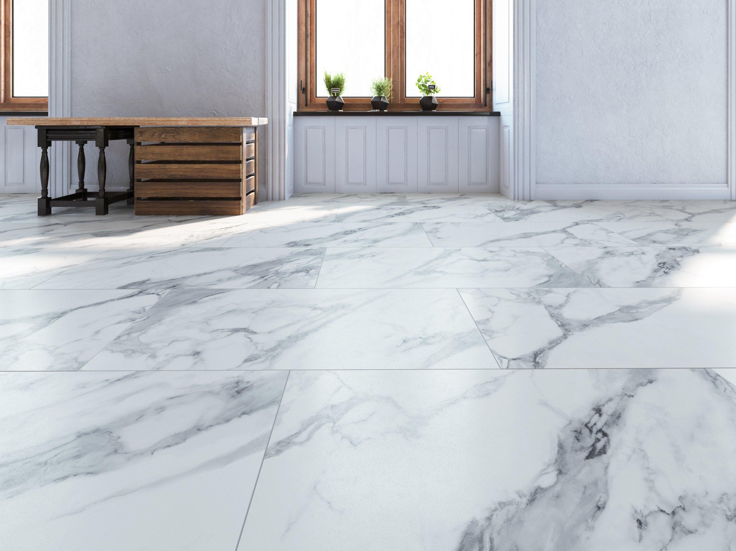 Gray Marble Luxury Vinyl Tile – All Your Flooring