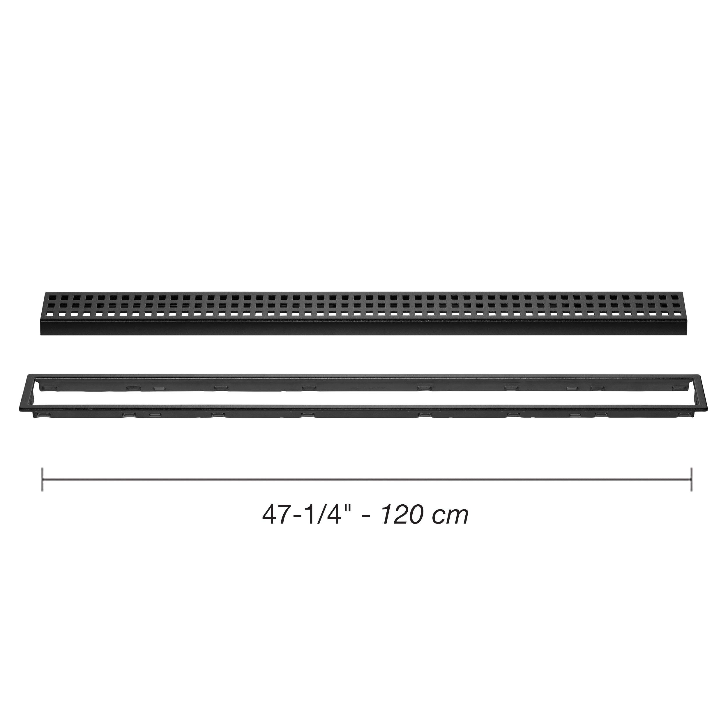 Schluter Kerdi-Line 3/4in. Frame 48in. Square Grate
