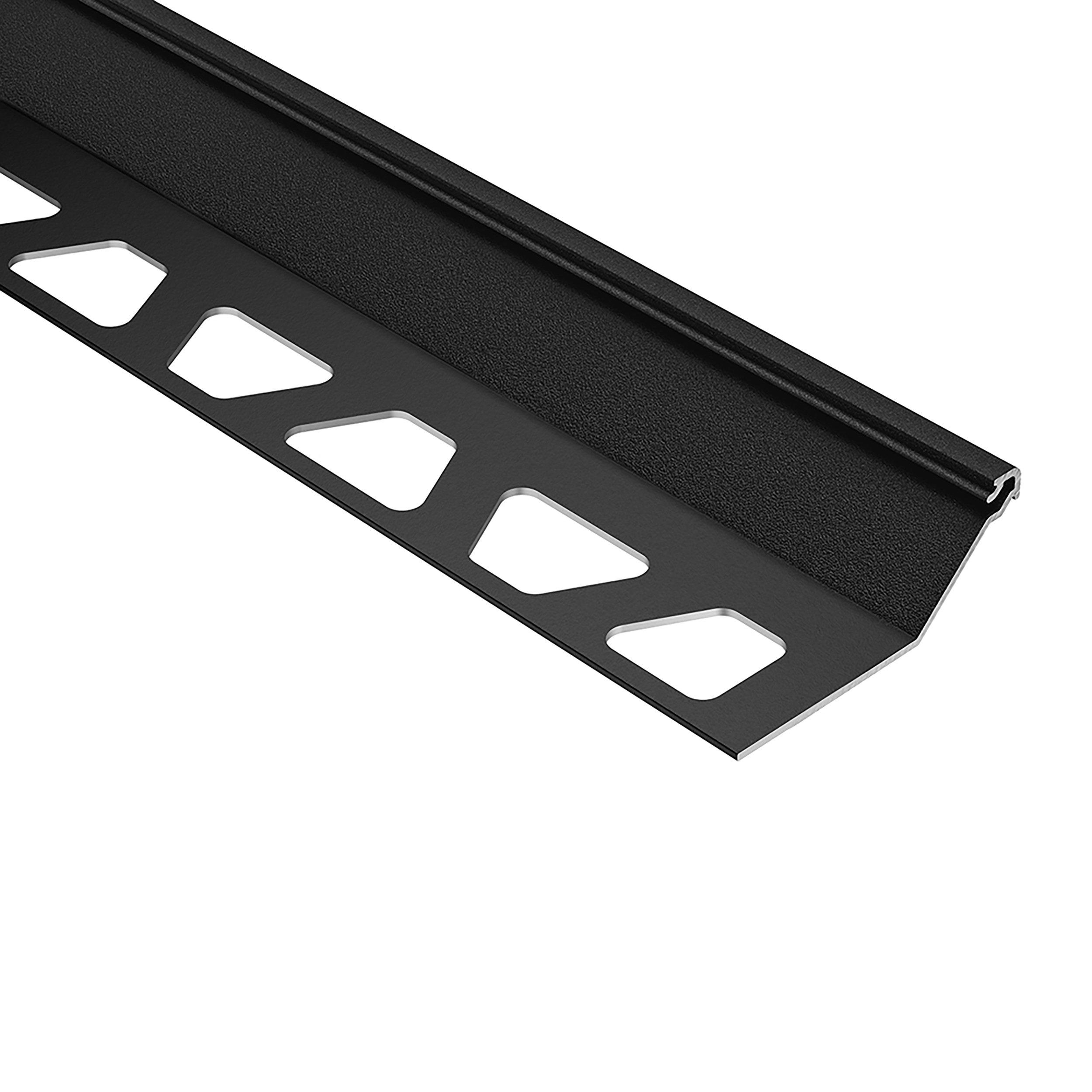 Schluter Finec-SQ Trim 9/16in. Aluminum Black