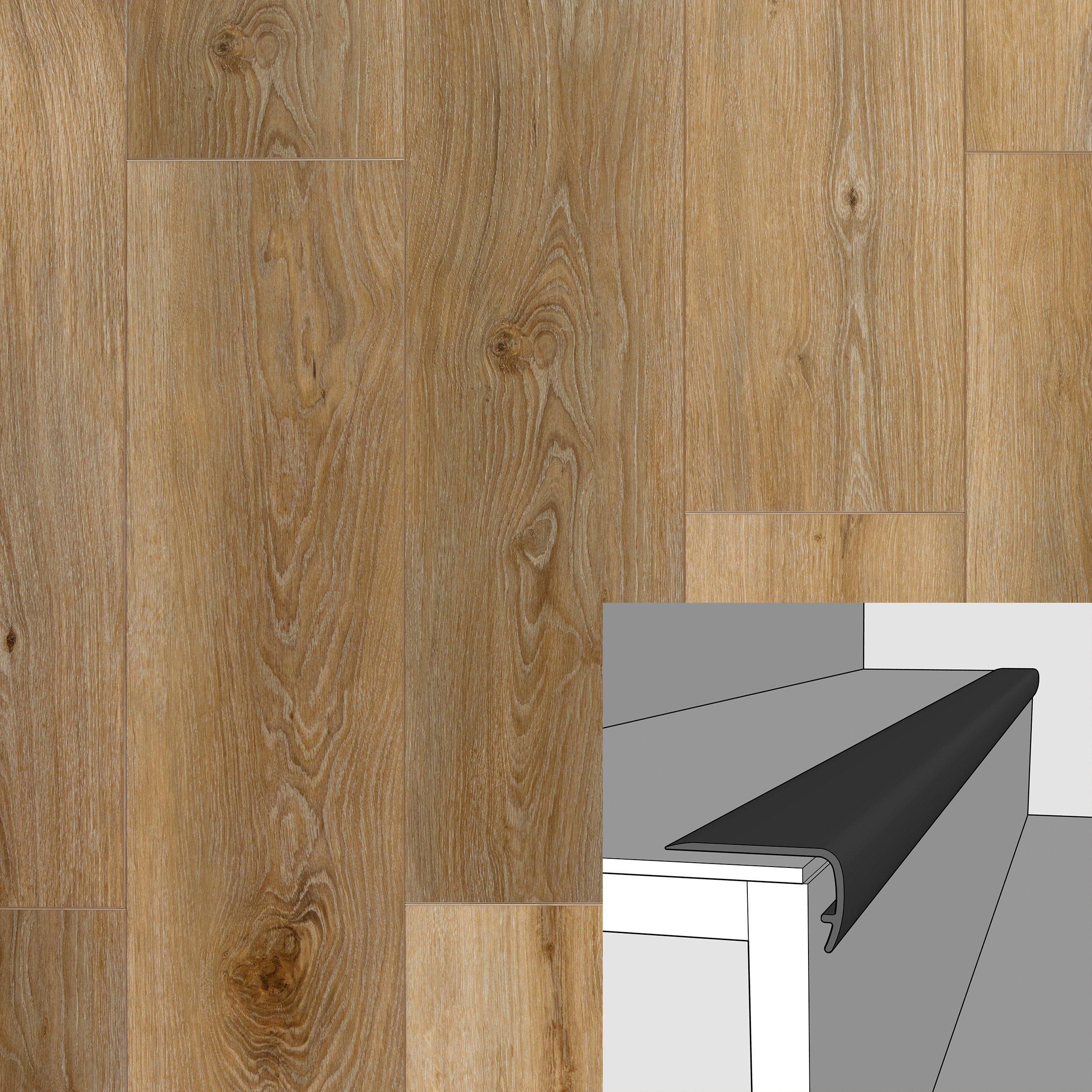 Hunter Hills 94in. Vinyl Overlapping Stair Nose