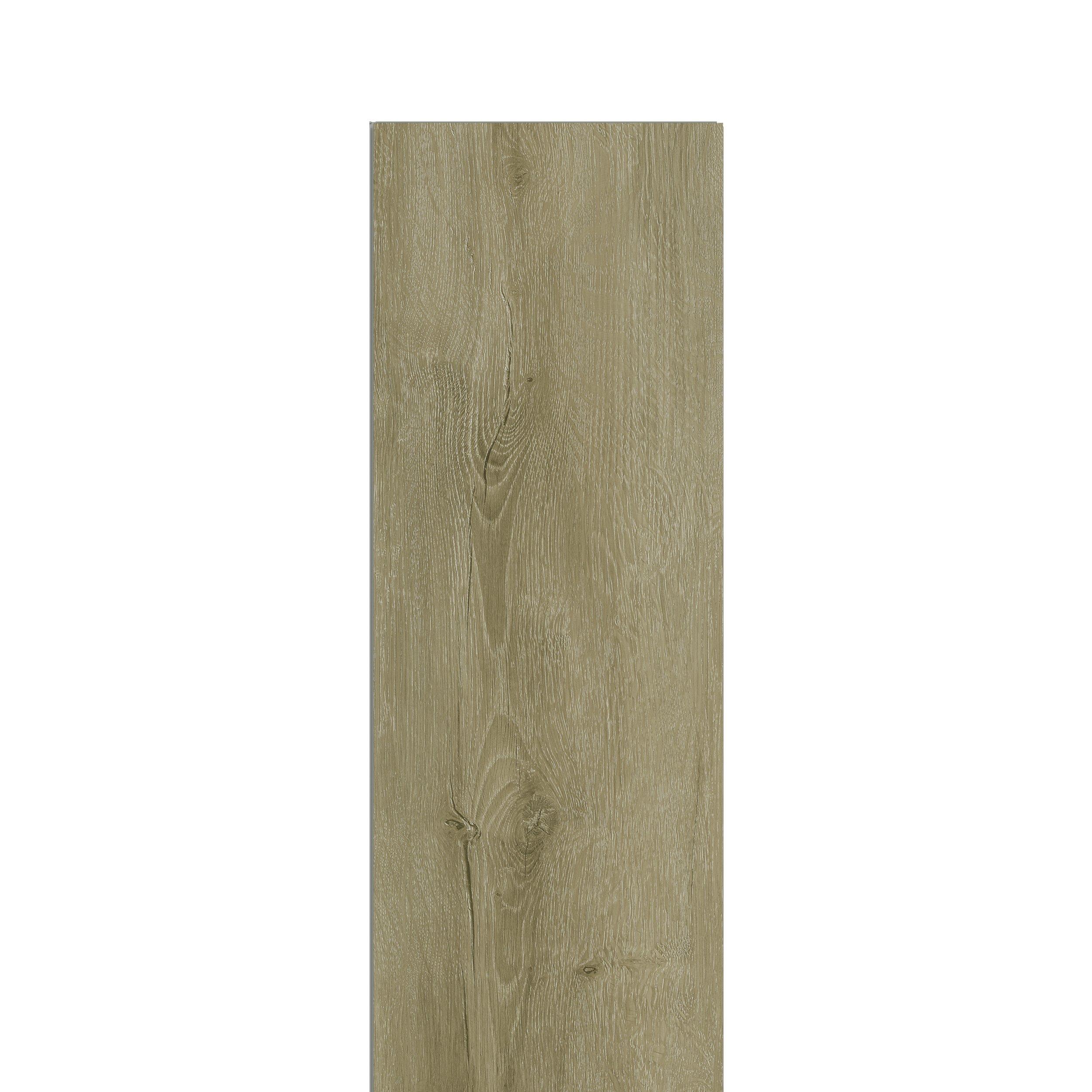 Grey Blonde Waterproof Rigid Core Luxury Vinyl Plank - Cork Pad