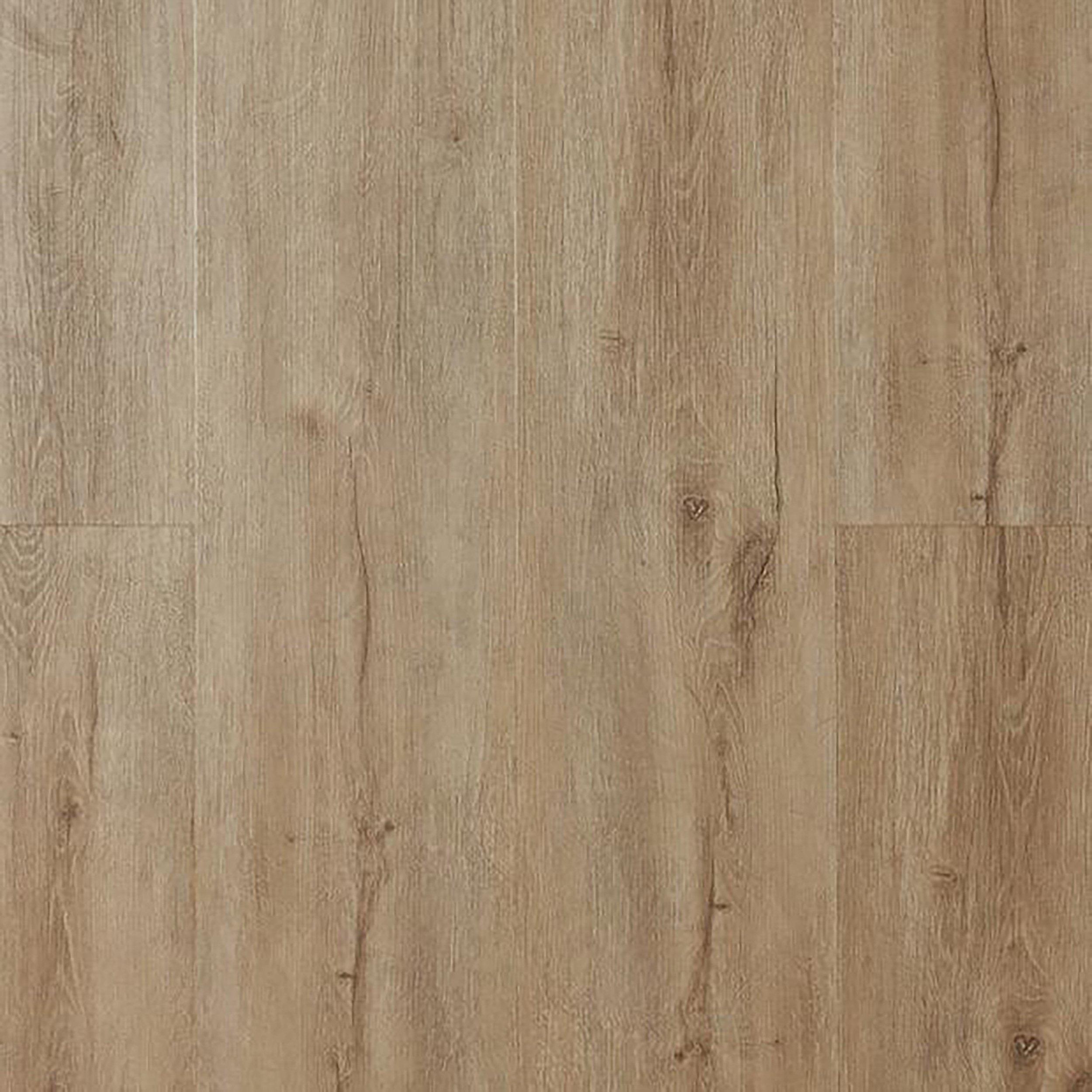 Grey Blonde Waterproof Rigid Core Luxury Vinyl Plank - Cork Pad