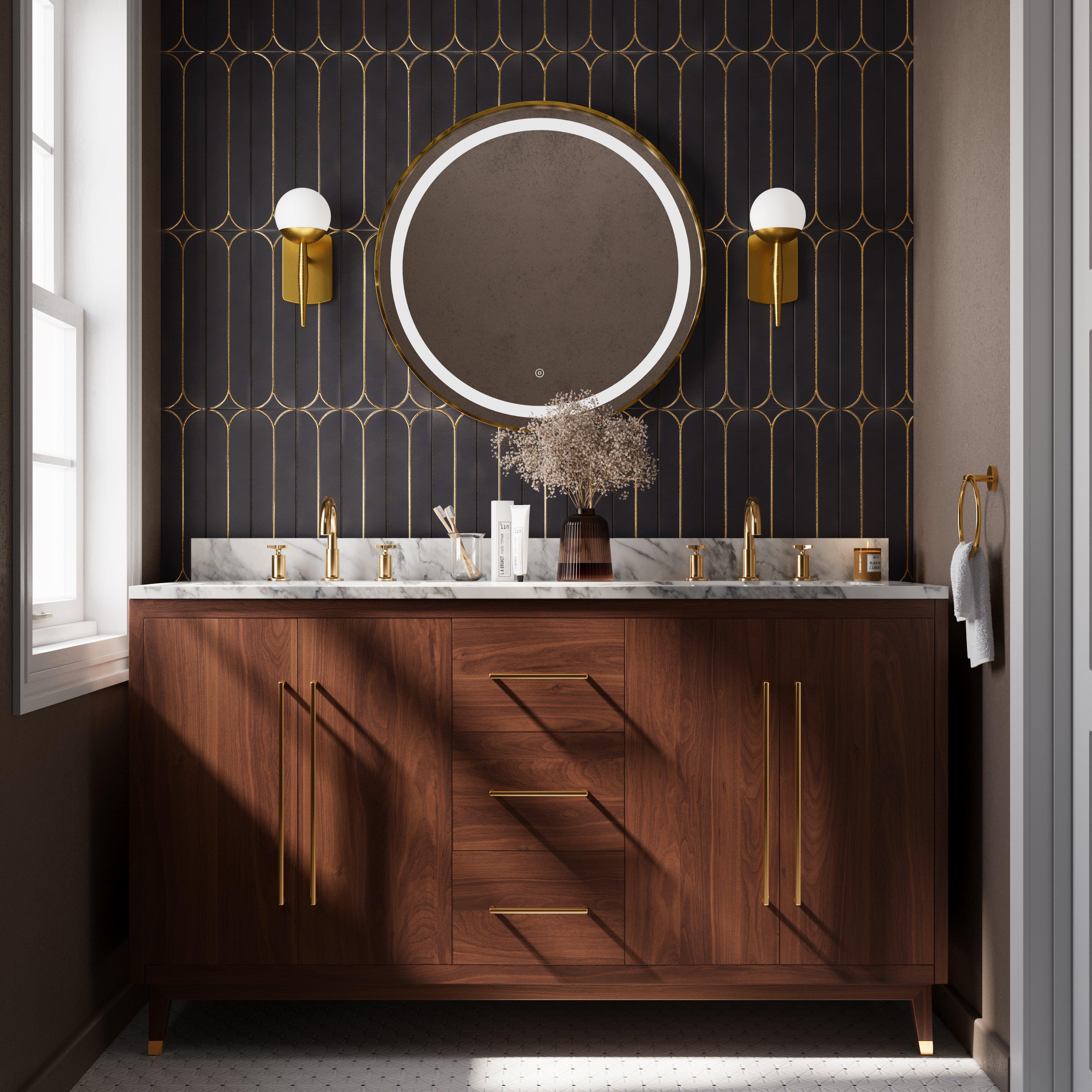 Bianco Carrara Honed Marble Tile