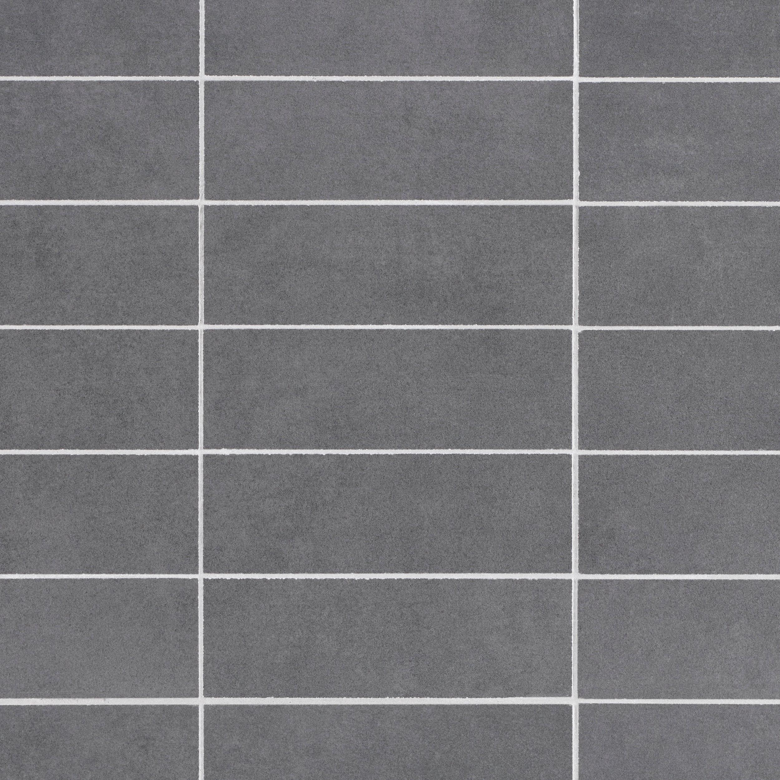 Concept Gray Stack Matte Porcelain Mosaic
