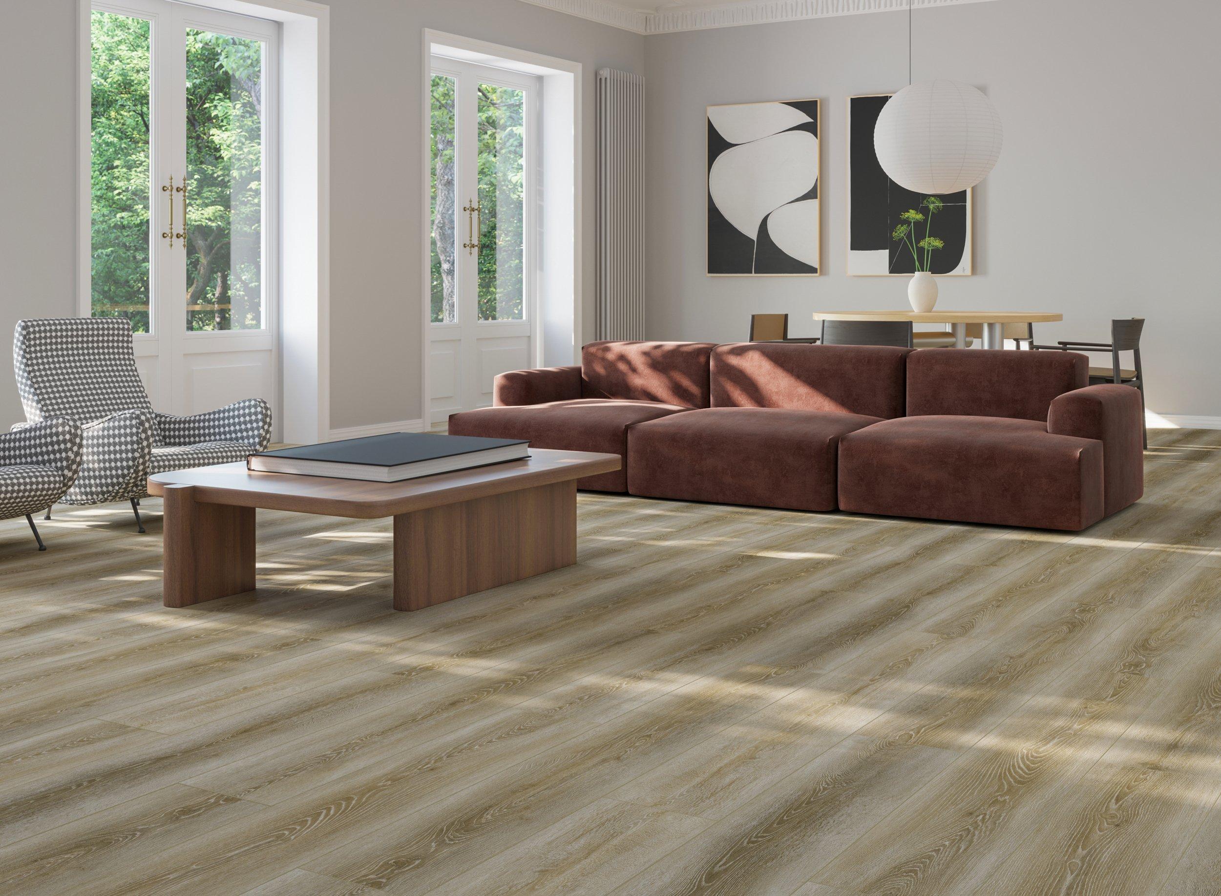 Big Sky Rigid Core Luxury Vinyl Plank - Cork Back