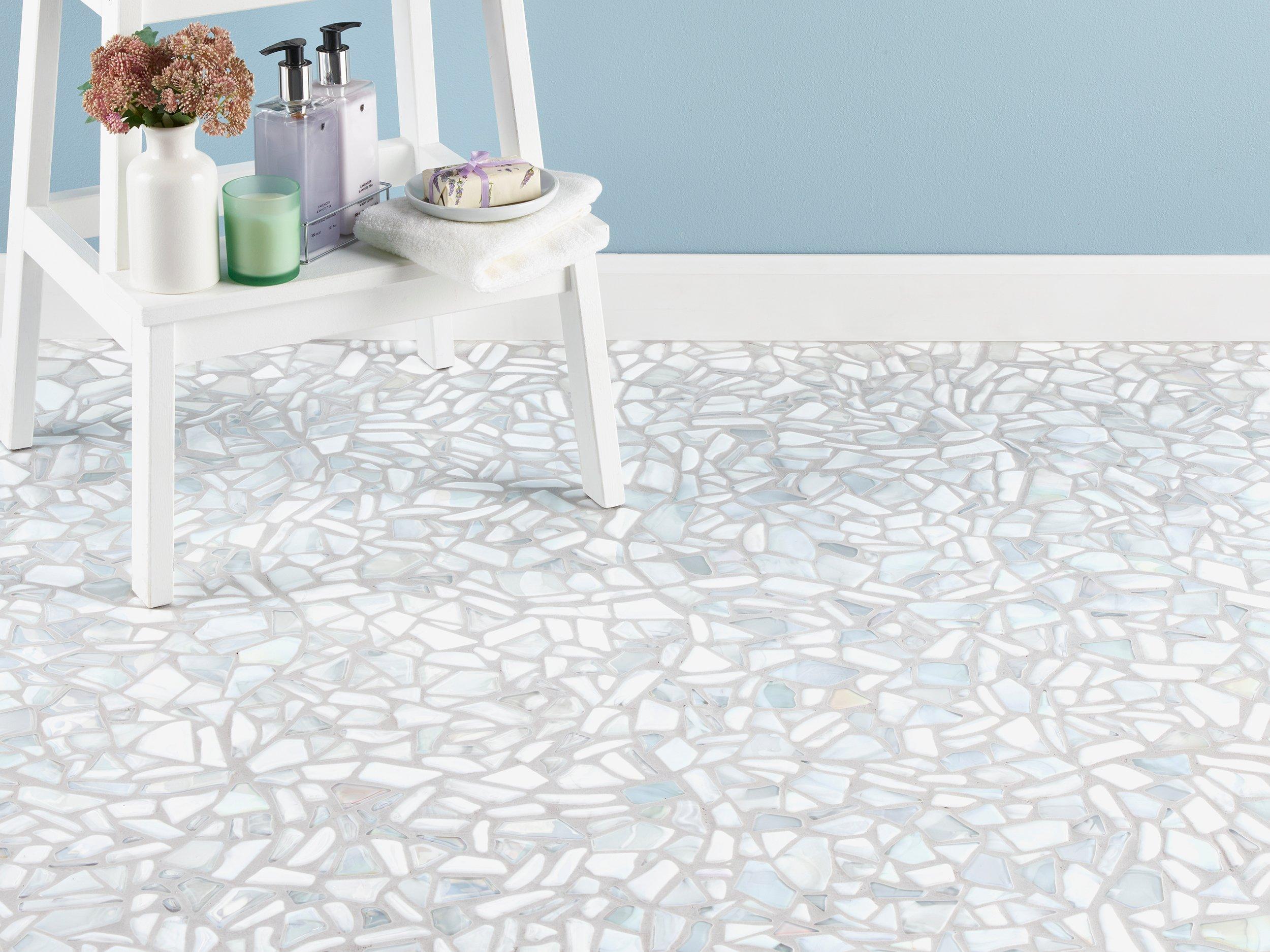 Bora Bora Pebble Hot Glass Mosaic